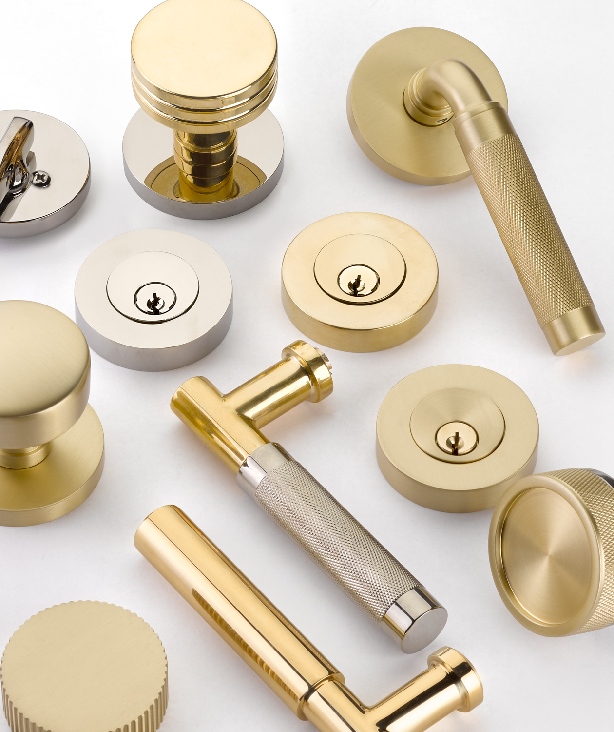 Modern Disc Keyed Deadbolt | Emtek