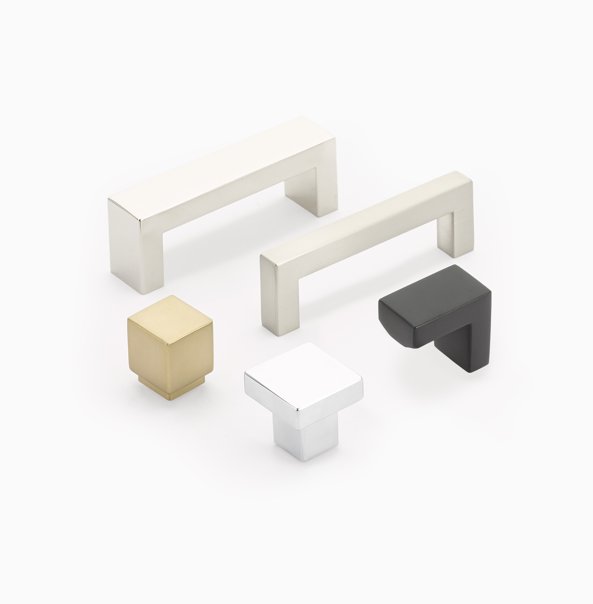 Keaton Pull Modern Rectangular Hardware Collection Emtek
