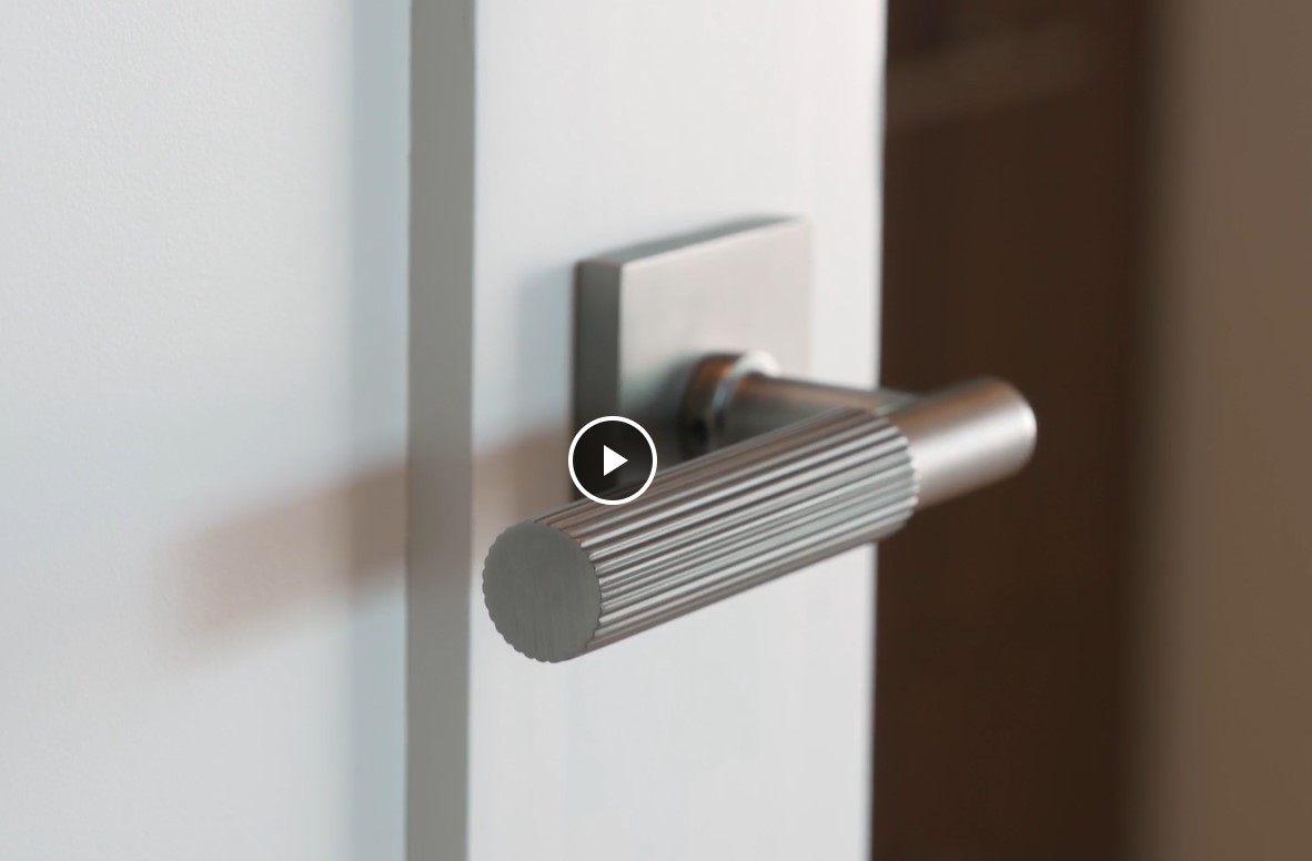 Select TBar Straight Knurled Levers Emtek Select Collection Emtek