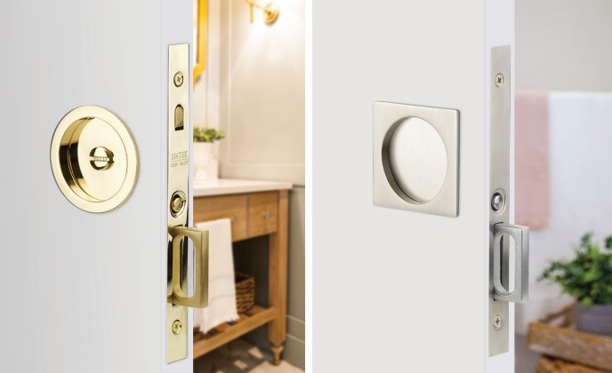 Square Pocket Door Mortise Locks | Emtek
