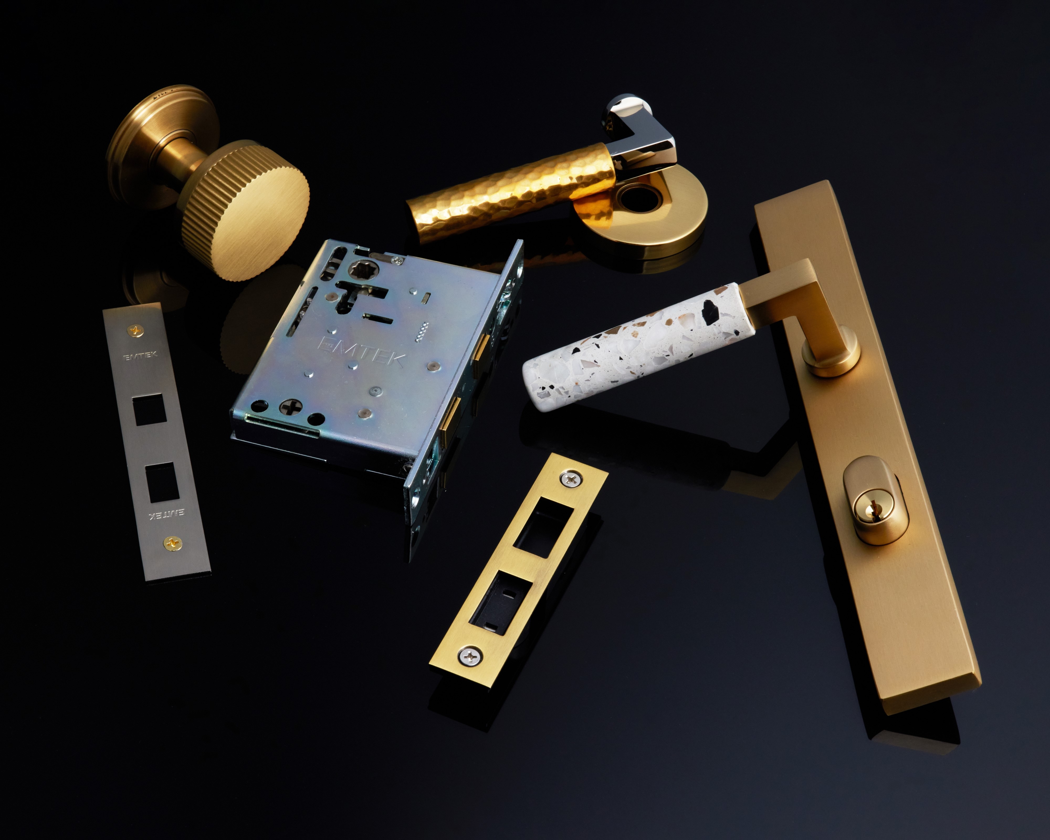Interior Mortise Lock with Magnetic Latch | Emtek