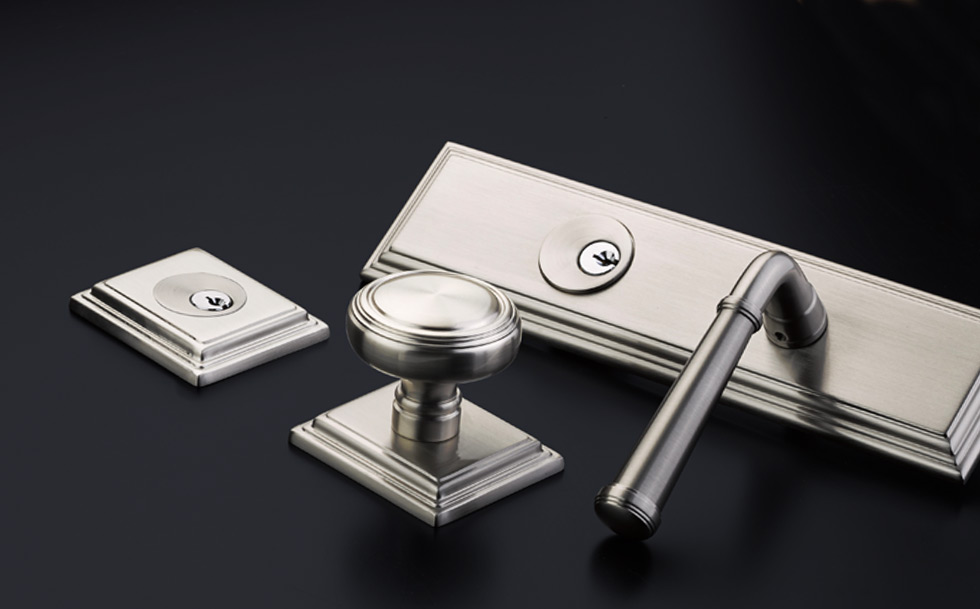 2Asenath Pickettさん専用 Wilshire Double Rosette Privacy Bolt with Indicator | Emtek