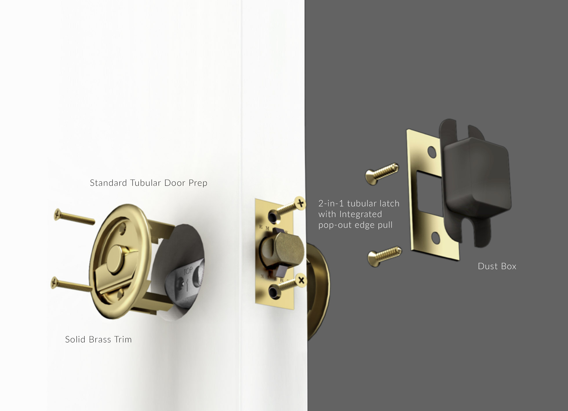 Emtek Merrimack Lever with No. 8 Rosette — Express Hardware
