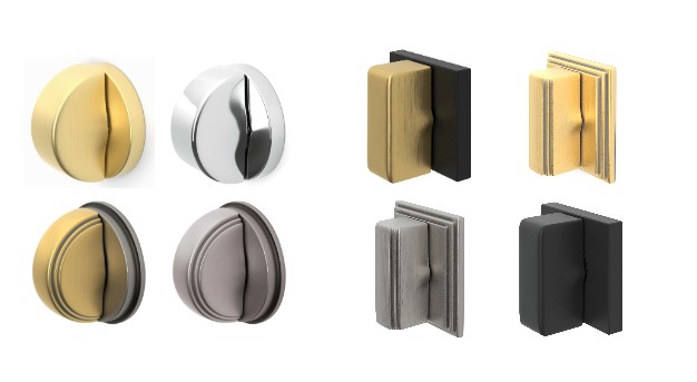 Wilshire Single Rosette Privacy Bolt | Emtek