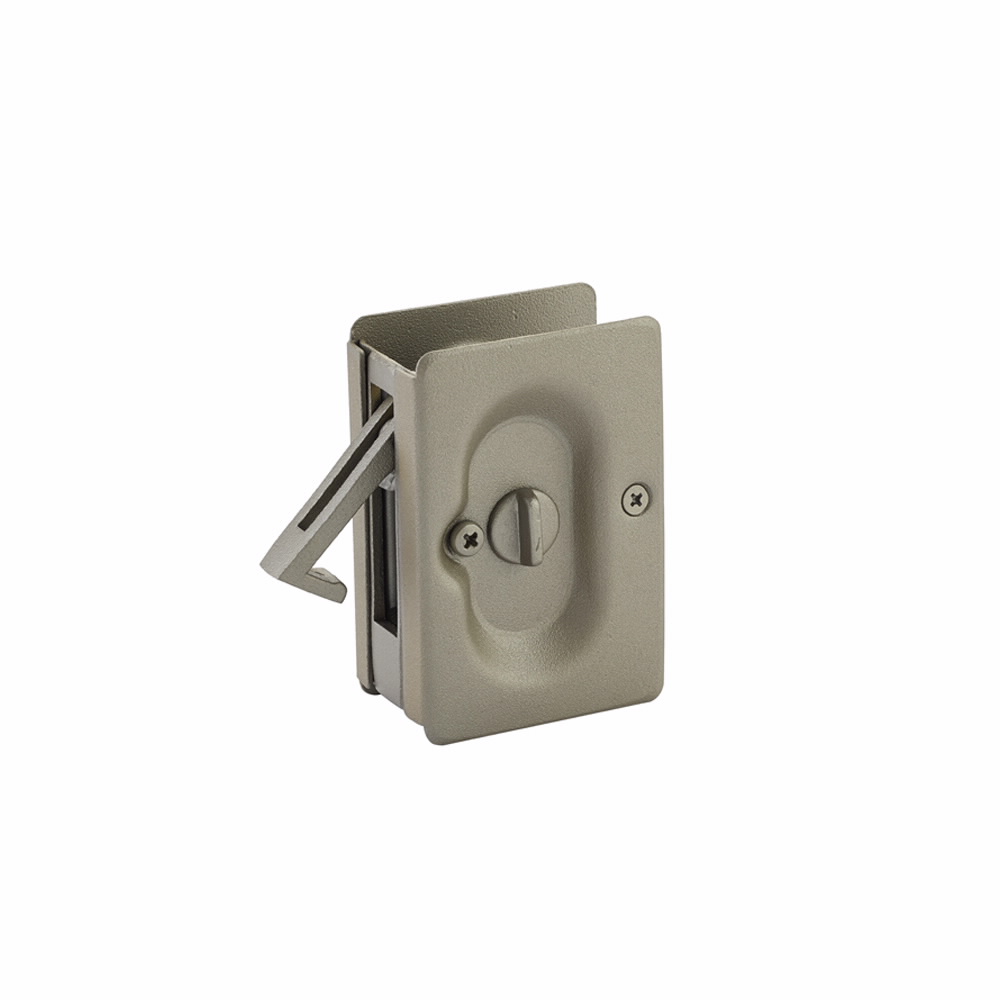 Modern Rectangular Pocket Door Lock
