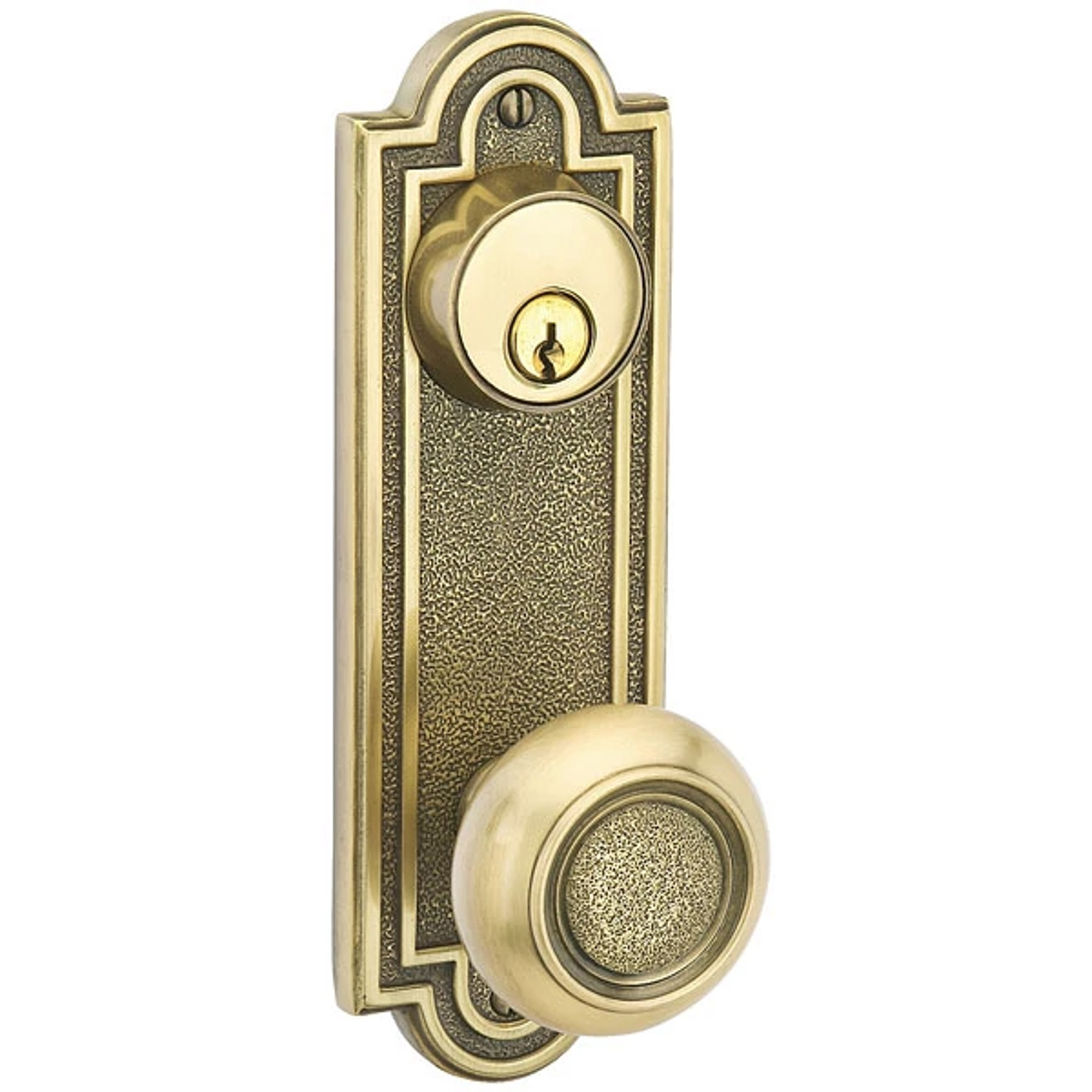 Belmont Keyed 3-5/8" C-to-C Sideplate Lock