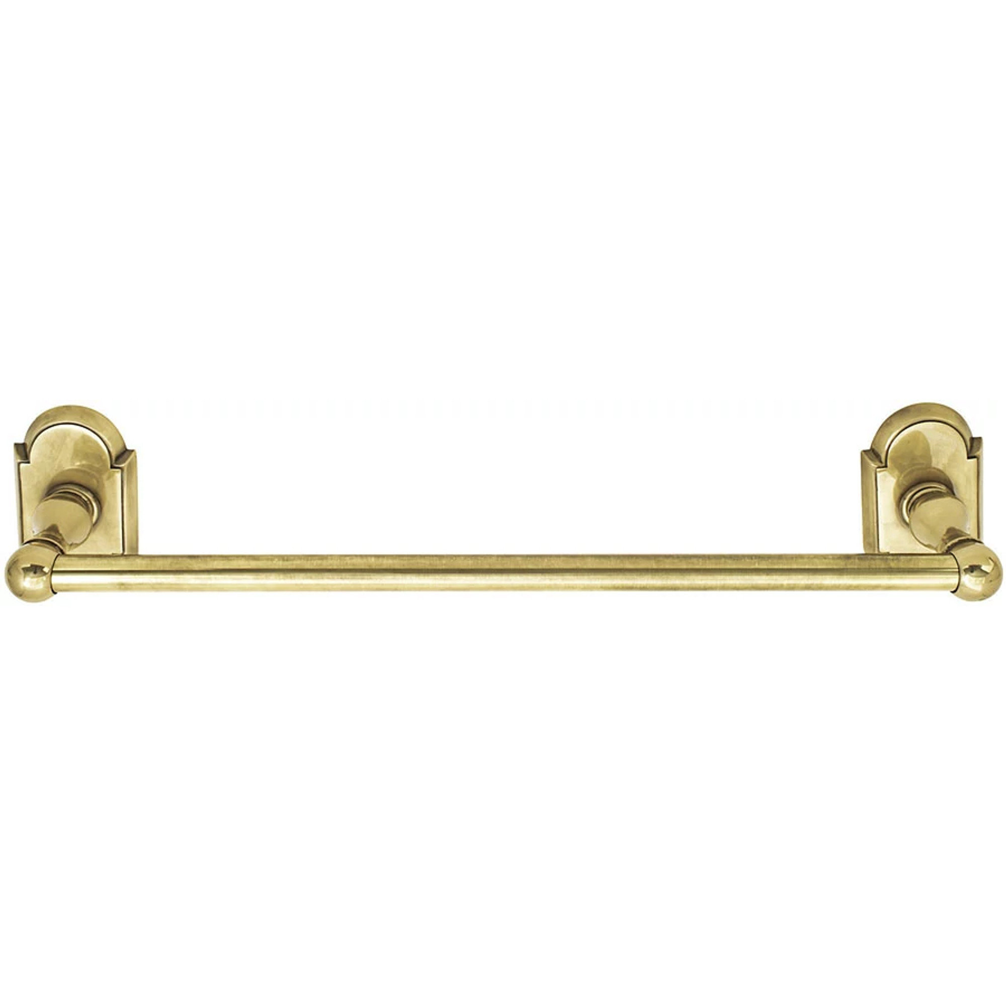 Traditional Brass Towel Bar