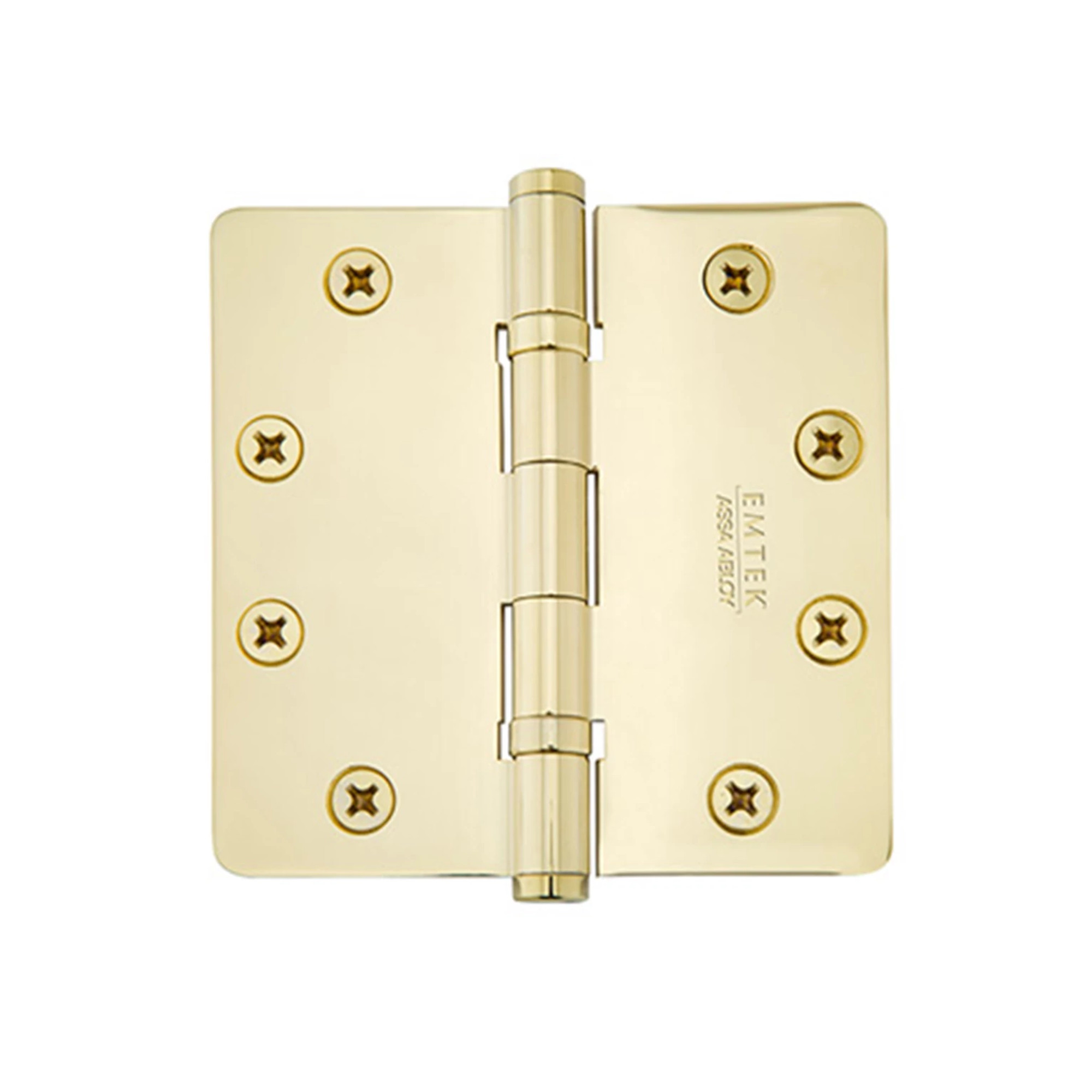 Heavy Duty Solid Brass Ball Bearing Hinges with 1/4
