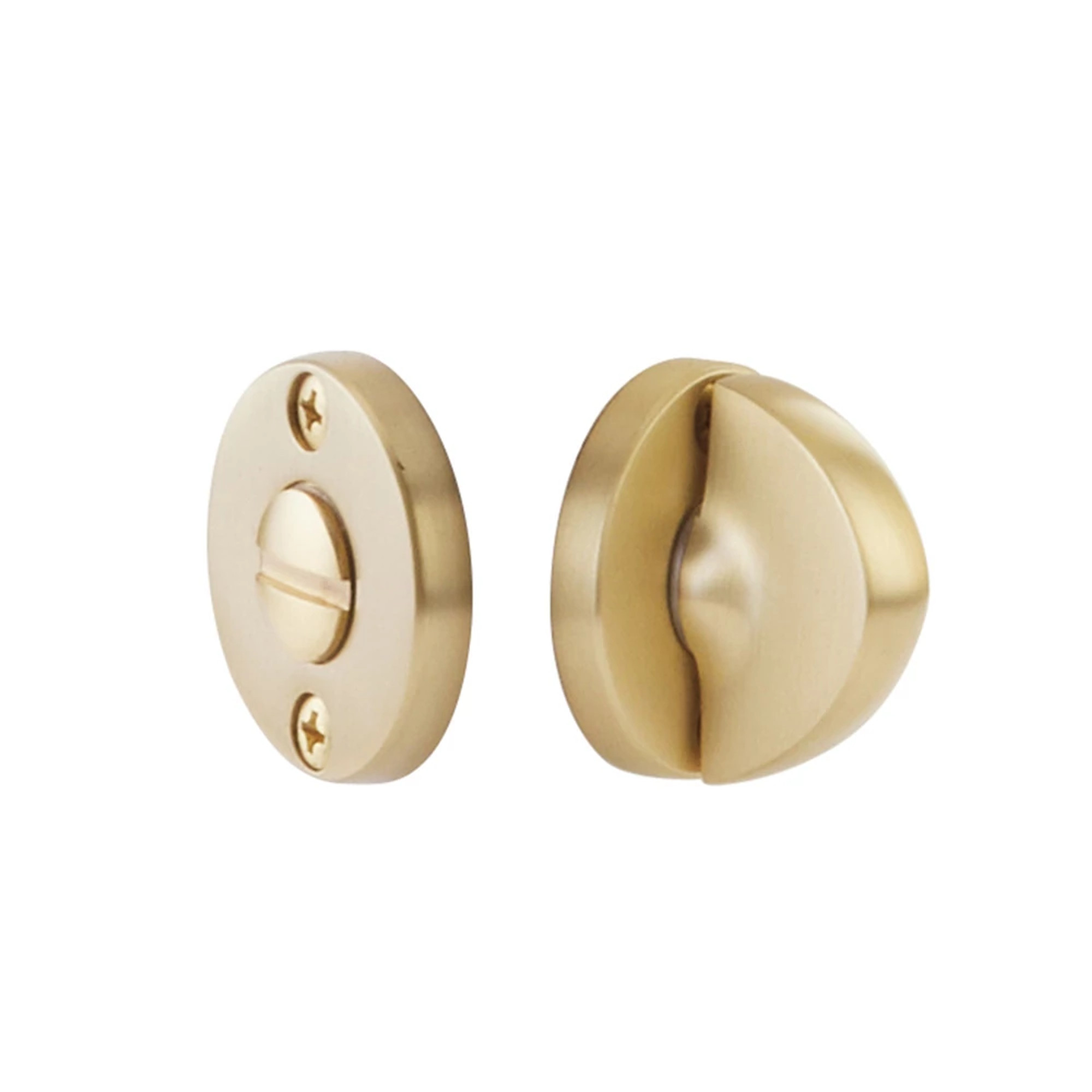Disk Double Rosette Privacy Bolt | Emtek