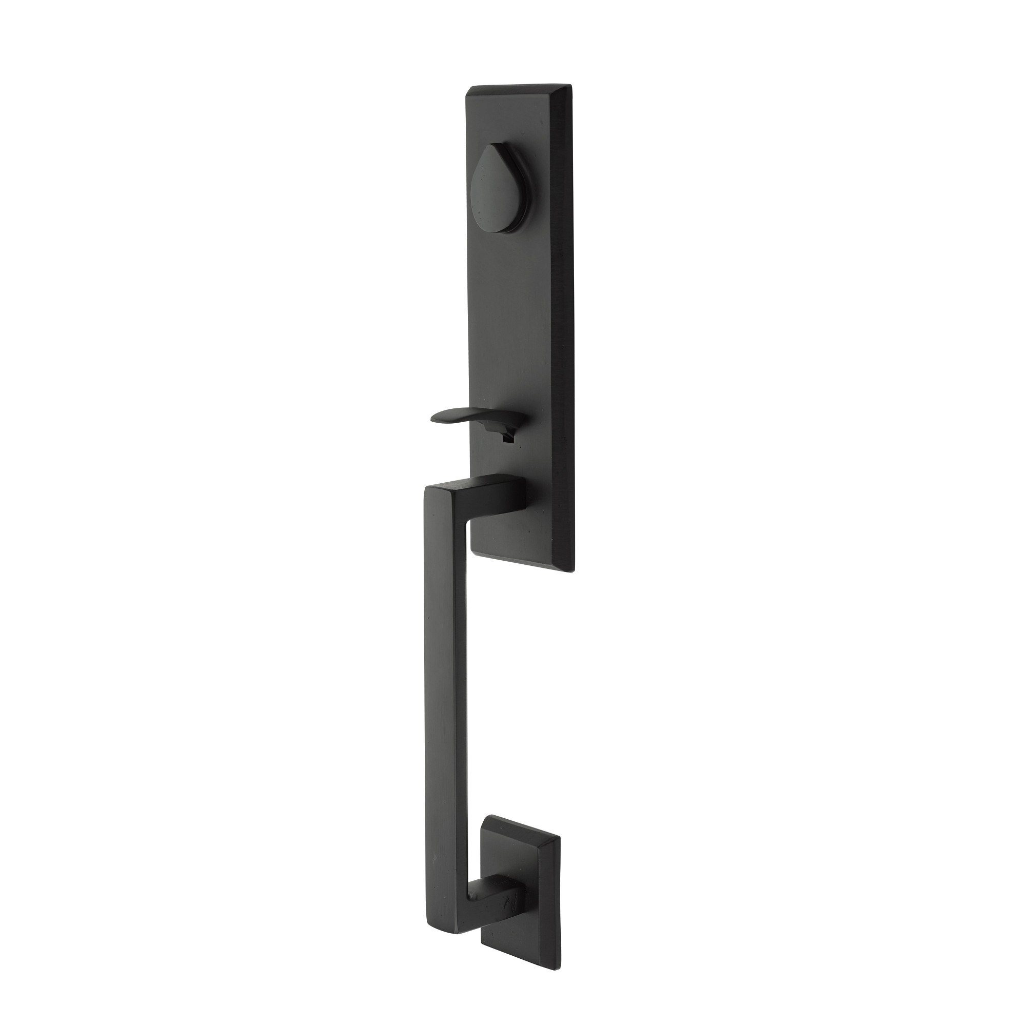 Rustic Modern Rectangular Monolithic Tubular Entry Set