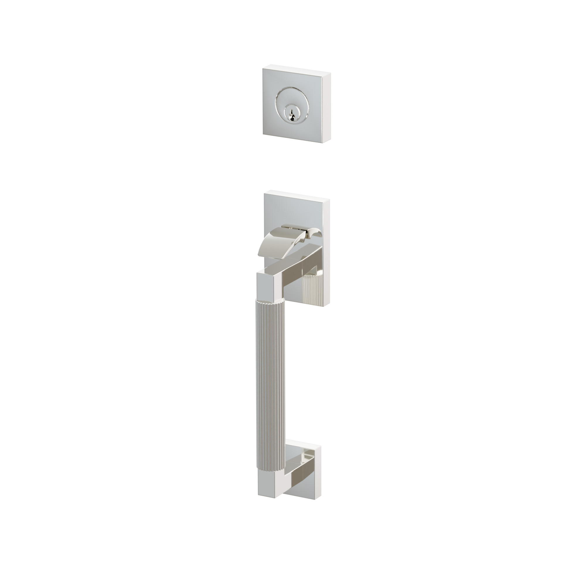 SELECT L-Square Stem, Straight Knurled Grip Sectional Tubular