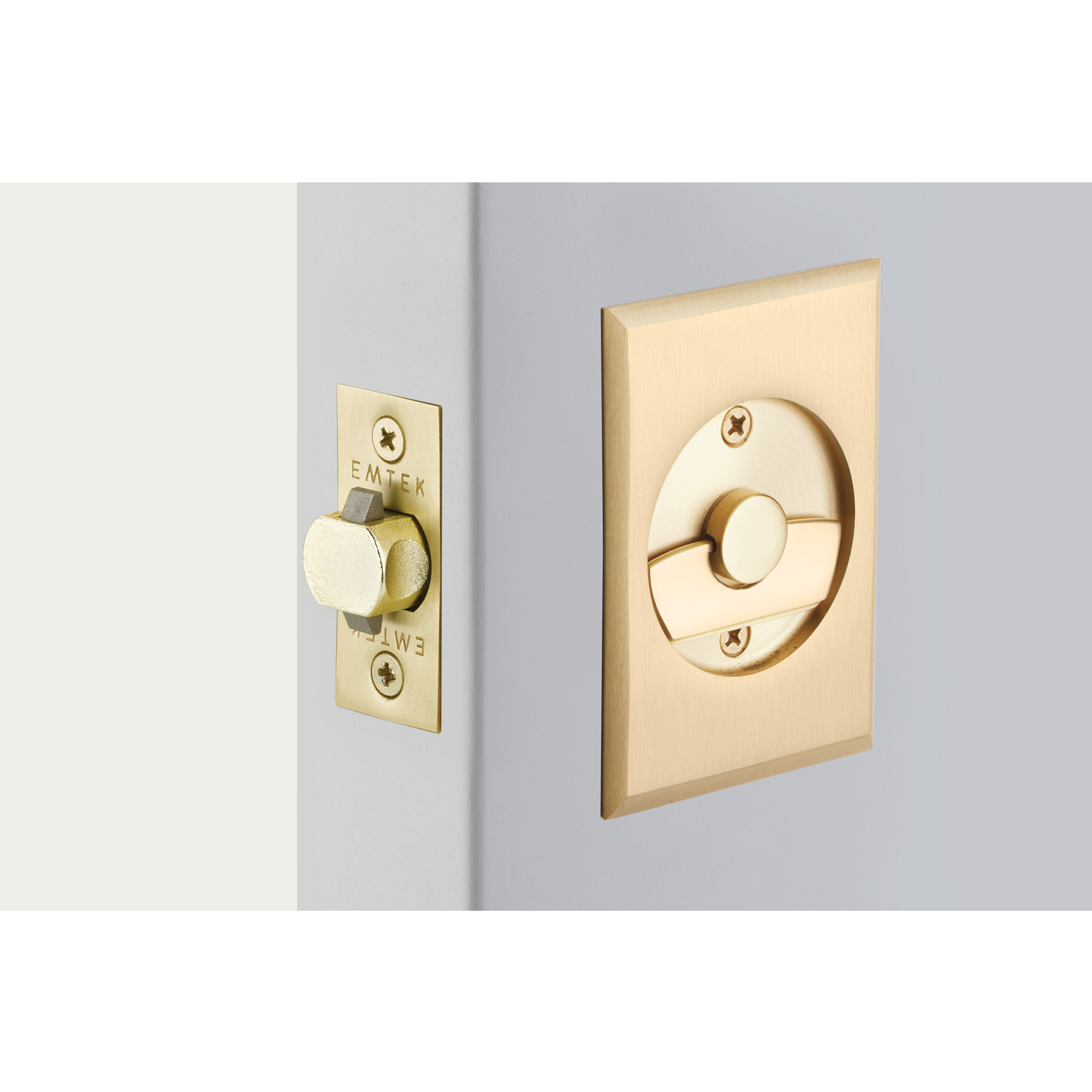 Rectangular Pocket Door Tubular Lock