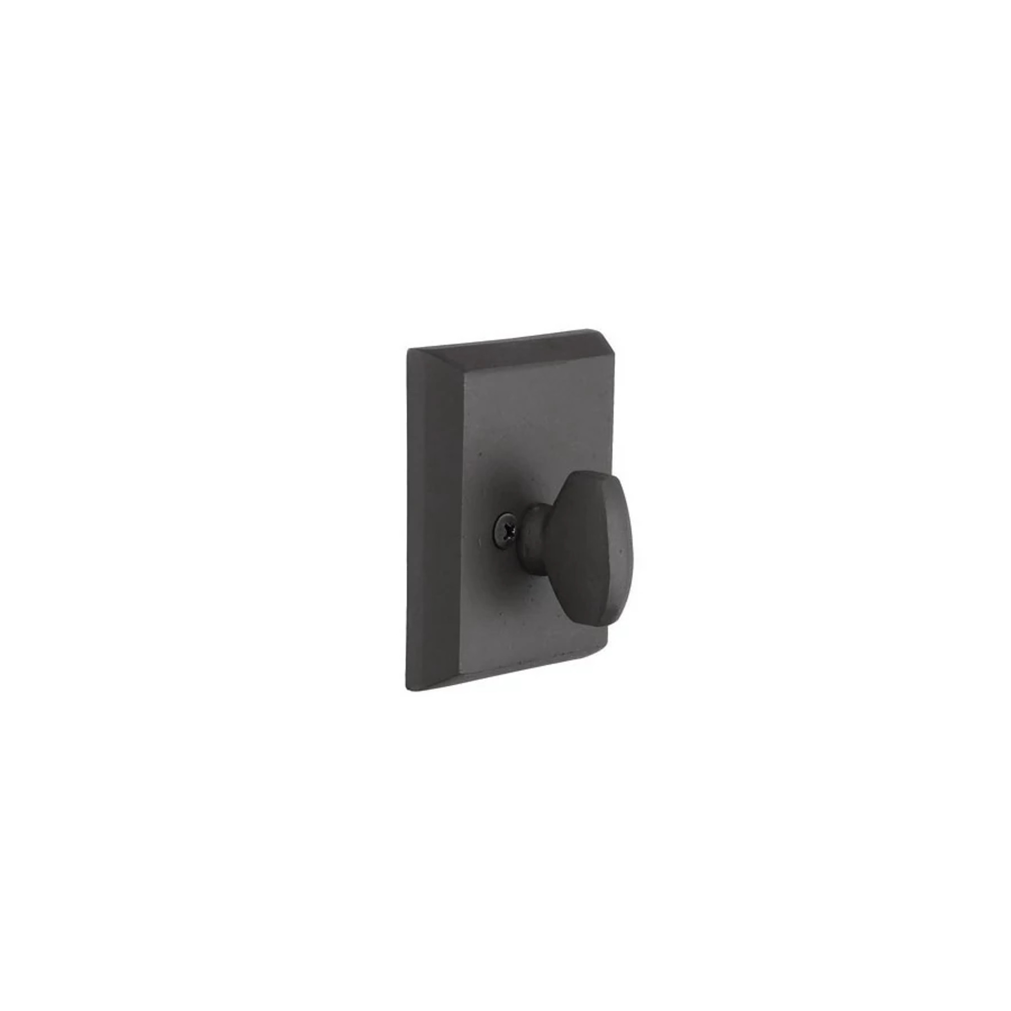 #3 Sandcast Bronze Rustic Modern Rectangular Single-sided Deadbolt