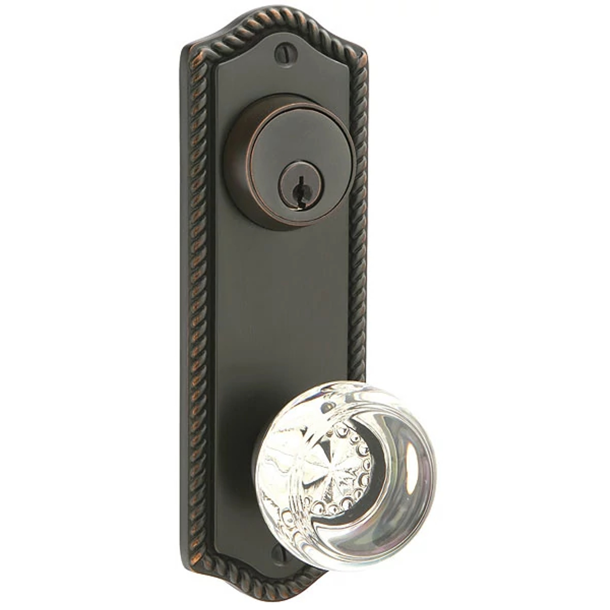 Rope Keyed 3-5/8" C-to-C Sideplate Lock