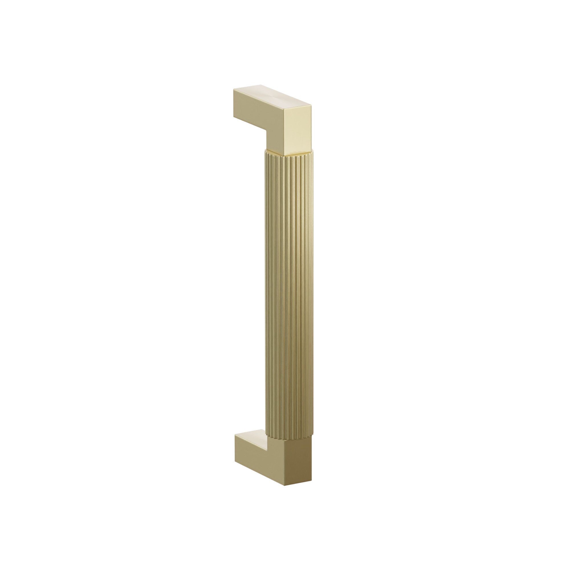 Select L-Square Stem Straight Knurled Door Pull | Emtek