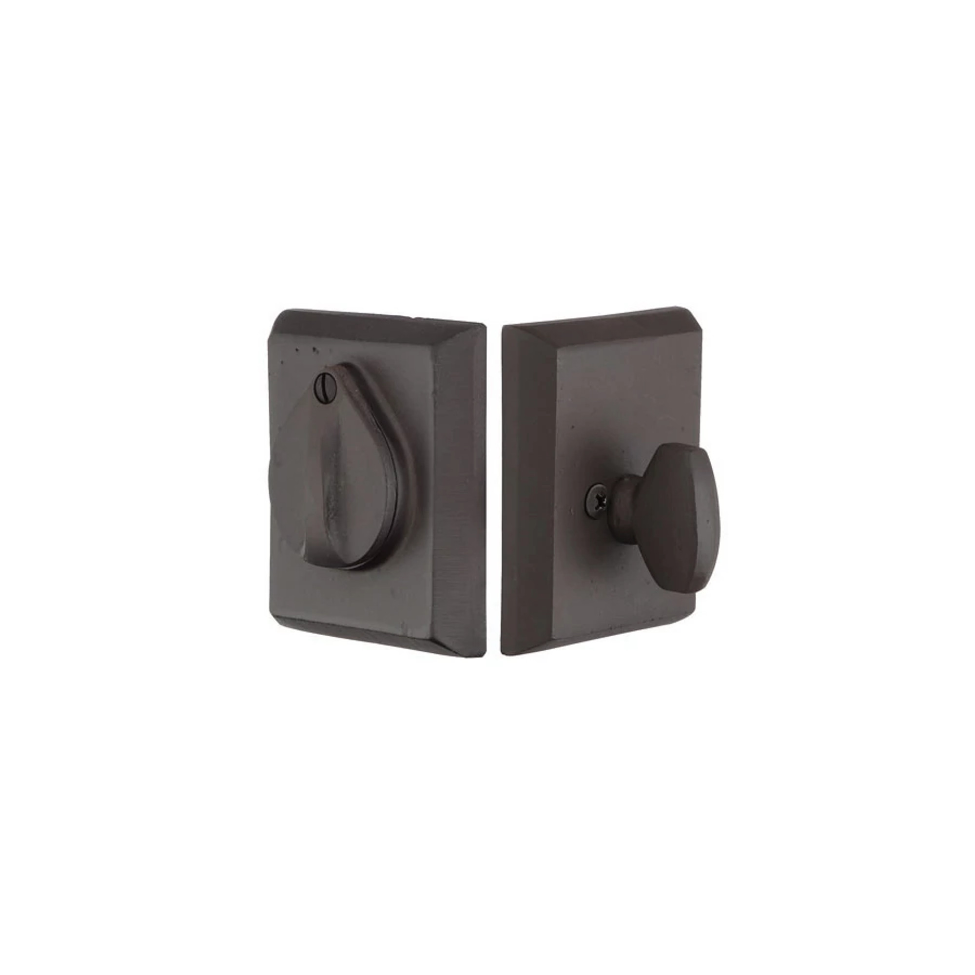 #3 Sandcast Bronze with Flap Keyed Deadbolt