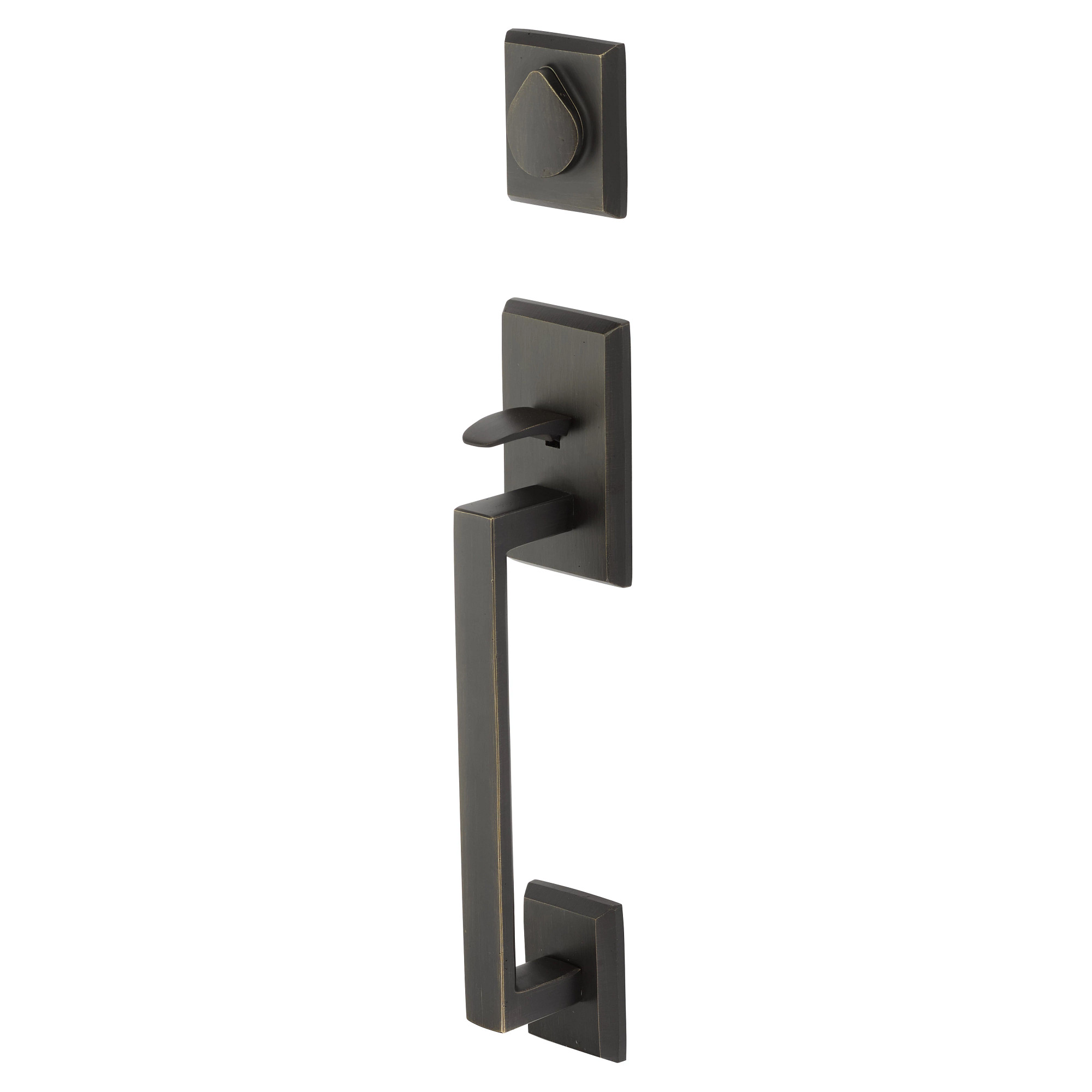 Rustic Modern Rectangular Sectional Tubular Entry Set