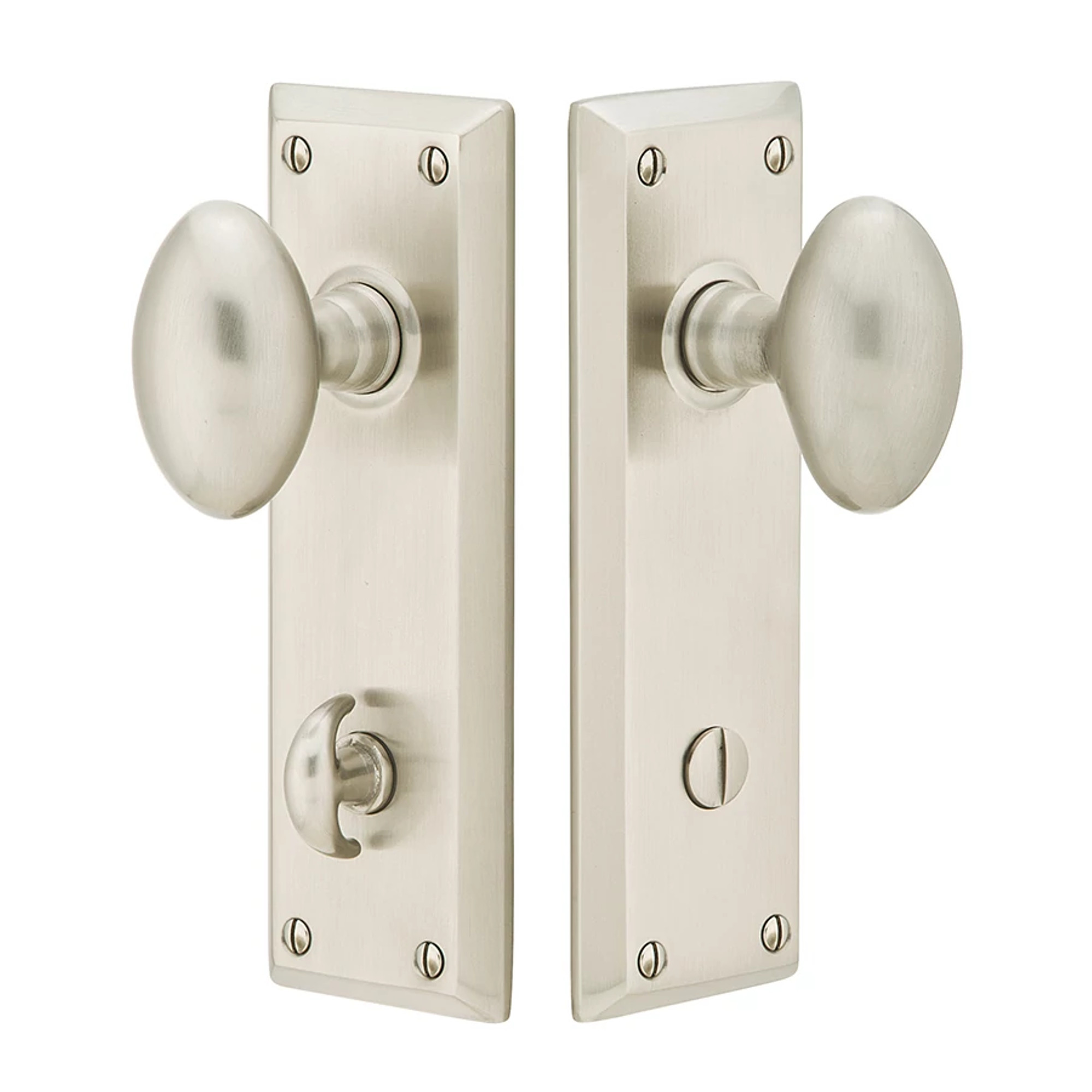 Quincy Thumbturn Privacy Non-keyed 3-3/8" C-to-C Sideplate Lock