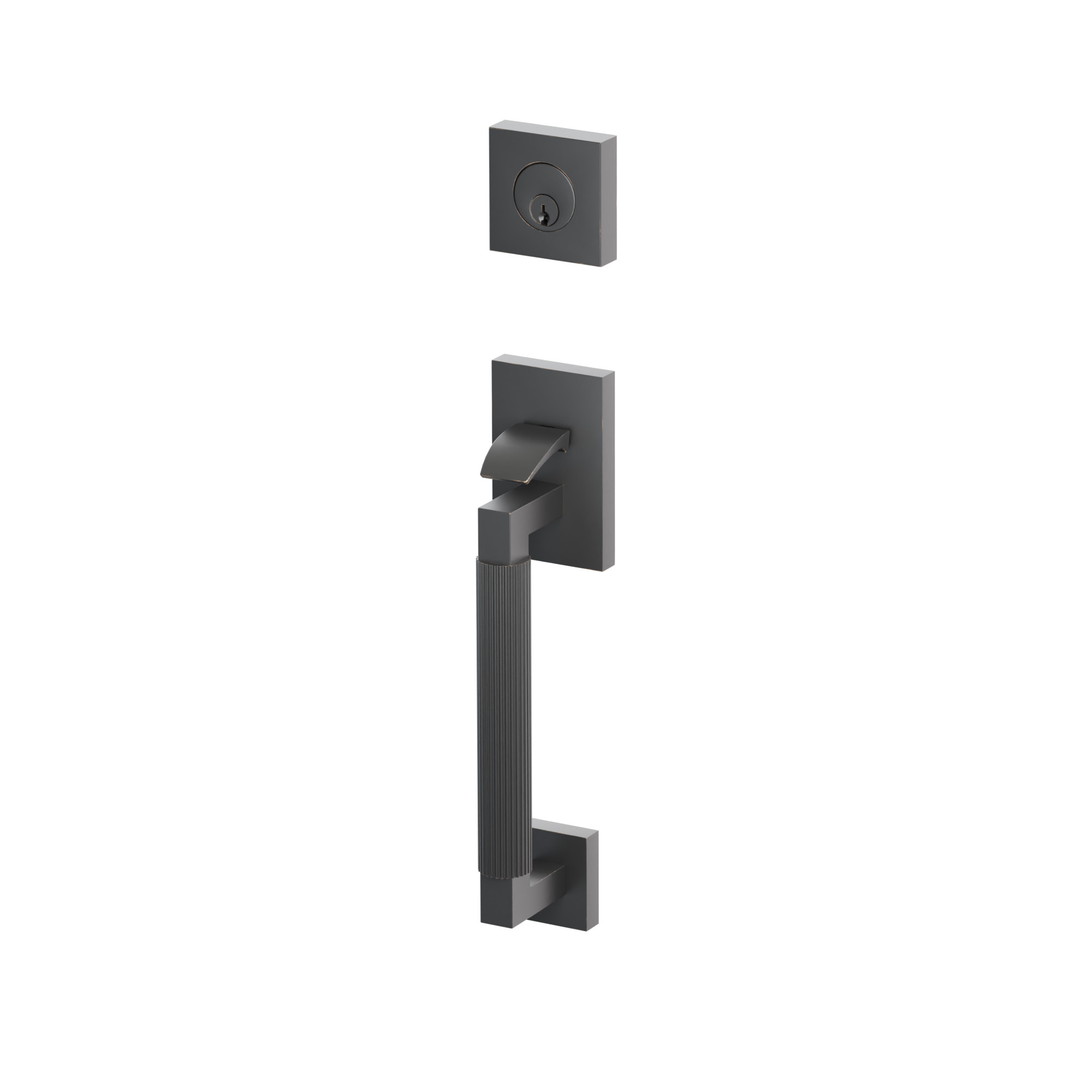 SELECT L-Square Stem, Straight Knurled Grip Sectional Tubular