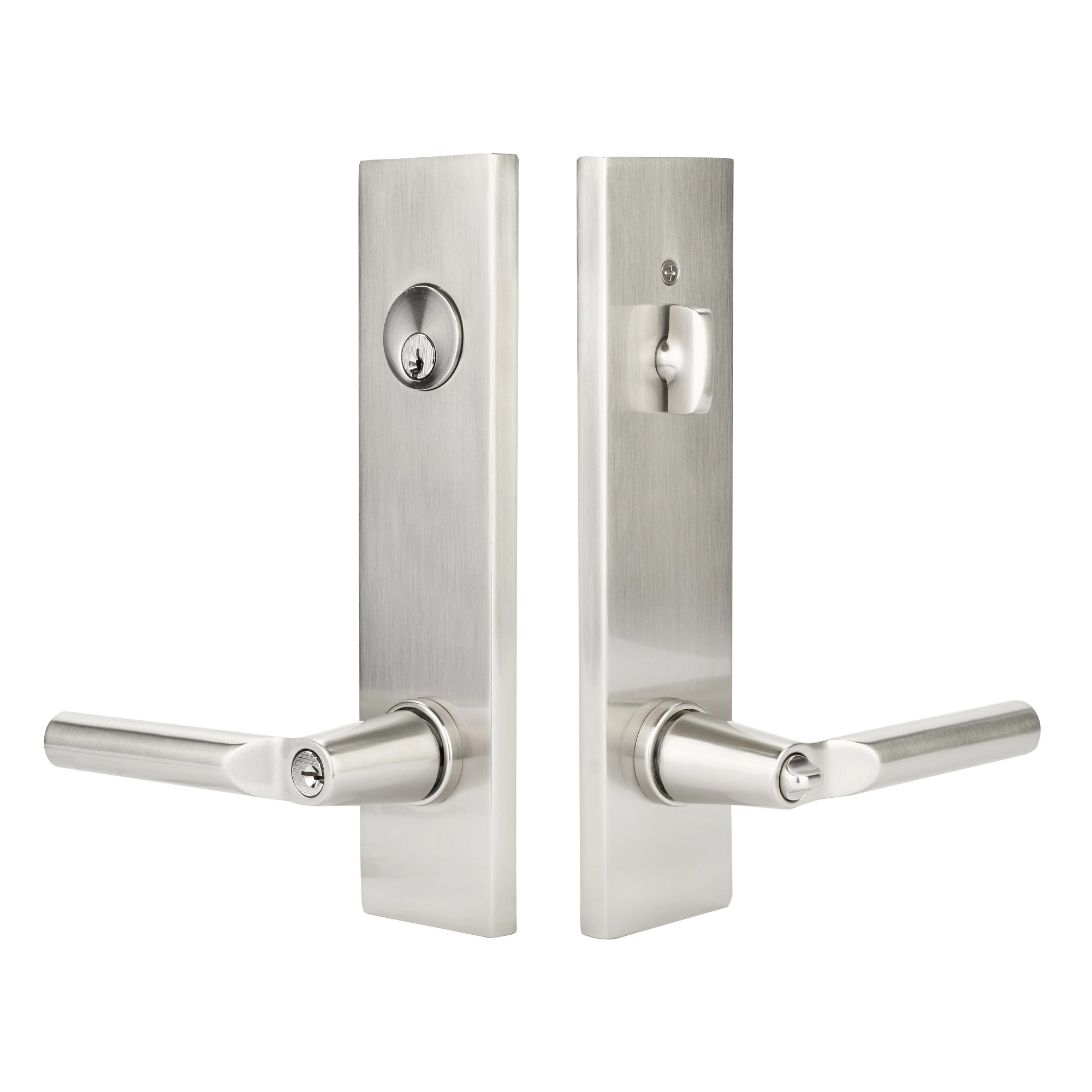 Modern Rectangular Two Point Lock