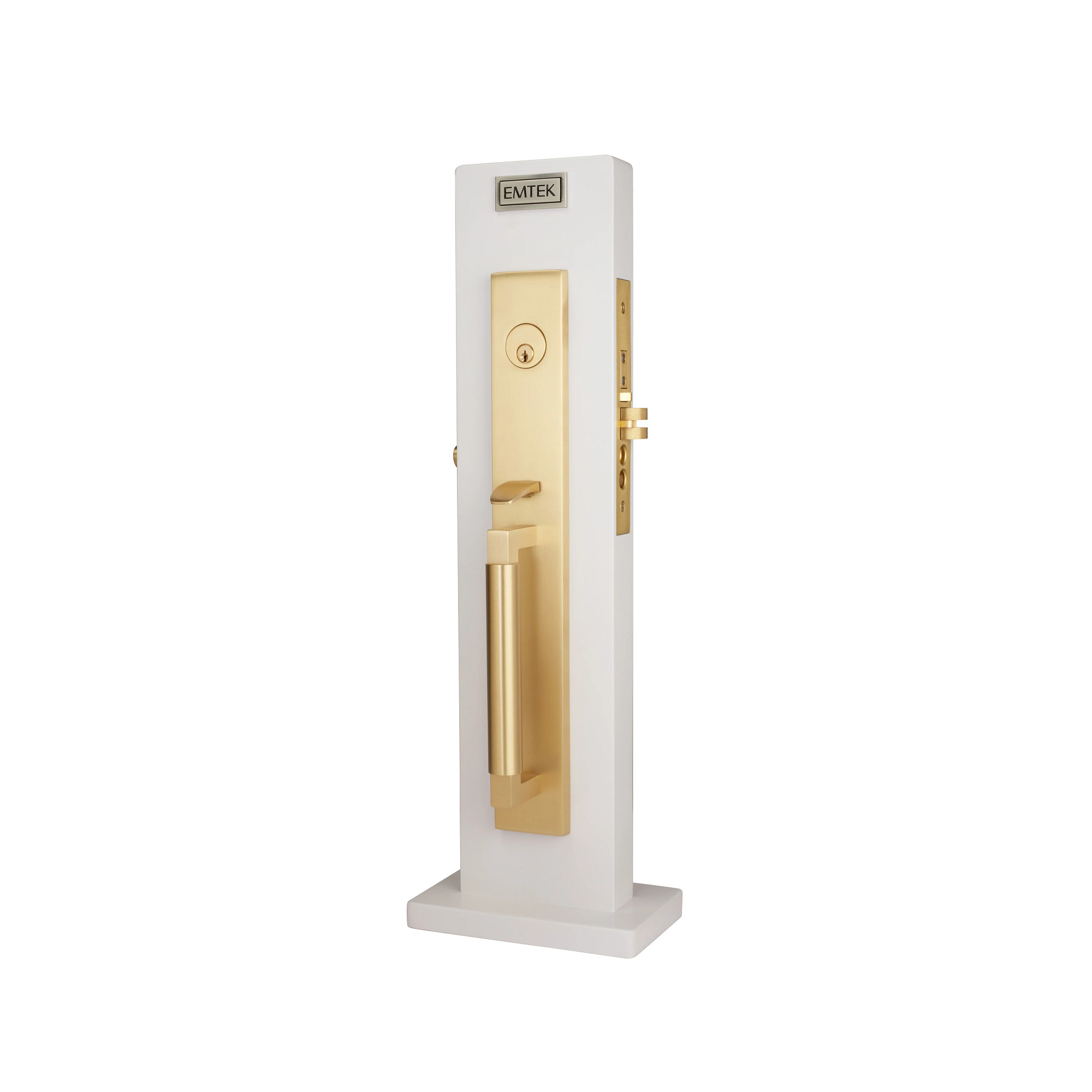 Hercules Smooth Full Length Mortise Entry Set