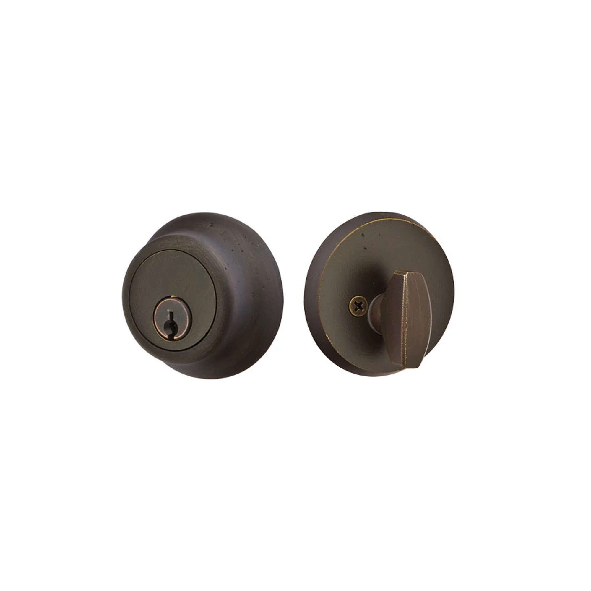 Regular Sandcast Bronze Keyed Deadbolt