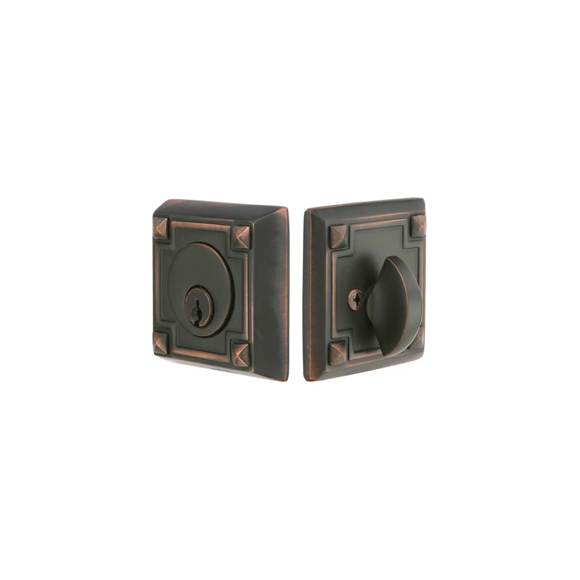 Arts & Crafts Keyed Deadbolt