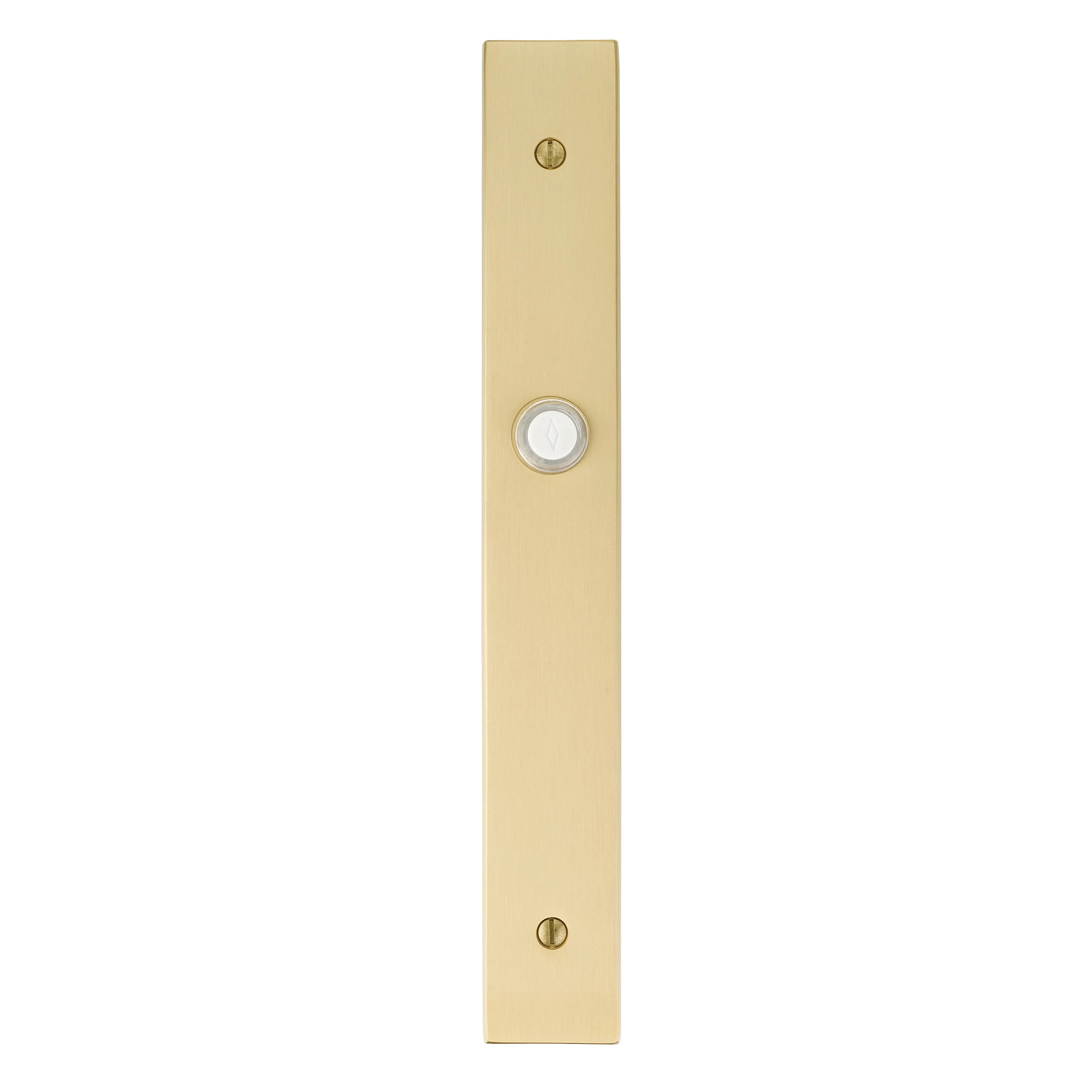 1-1/2" x 11" Stretto Brass Door Bell