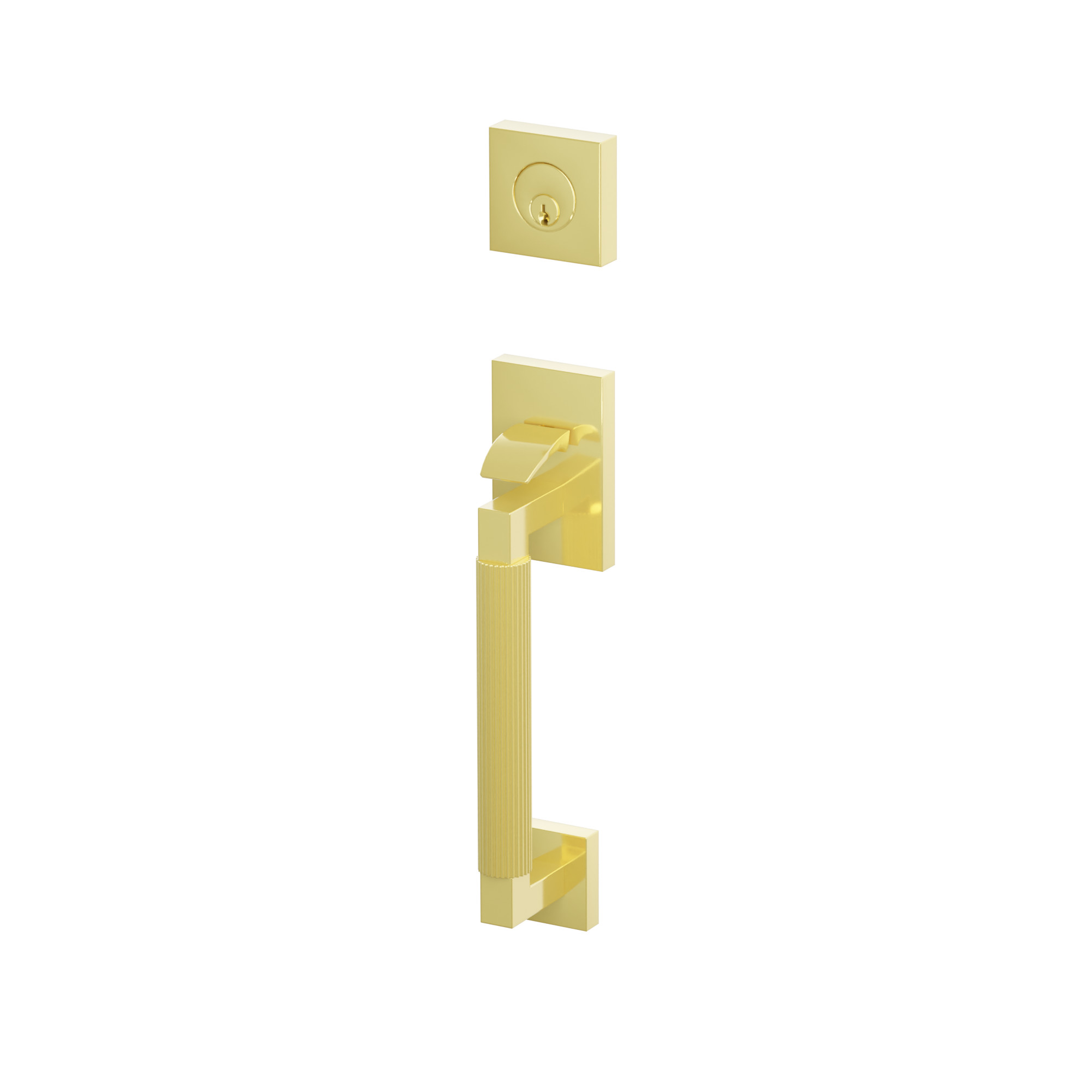 SELECT L-Square Stem, Straight Knurled Grip Sectional Tubular