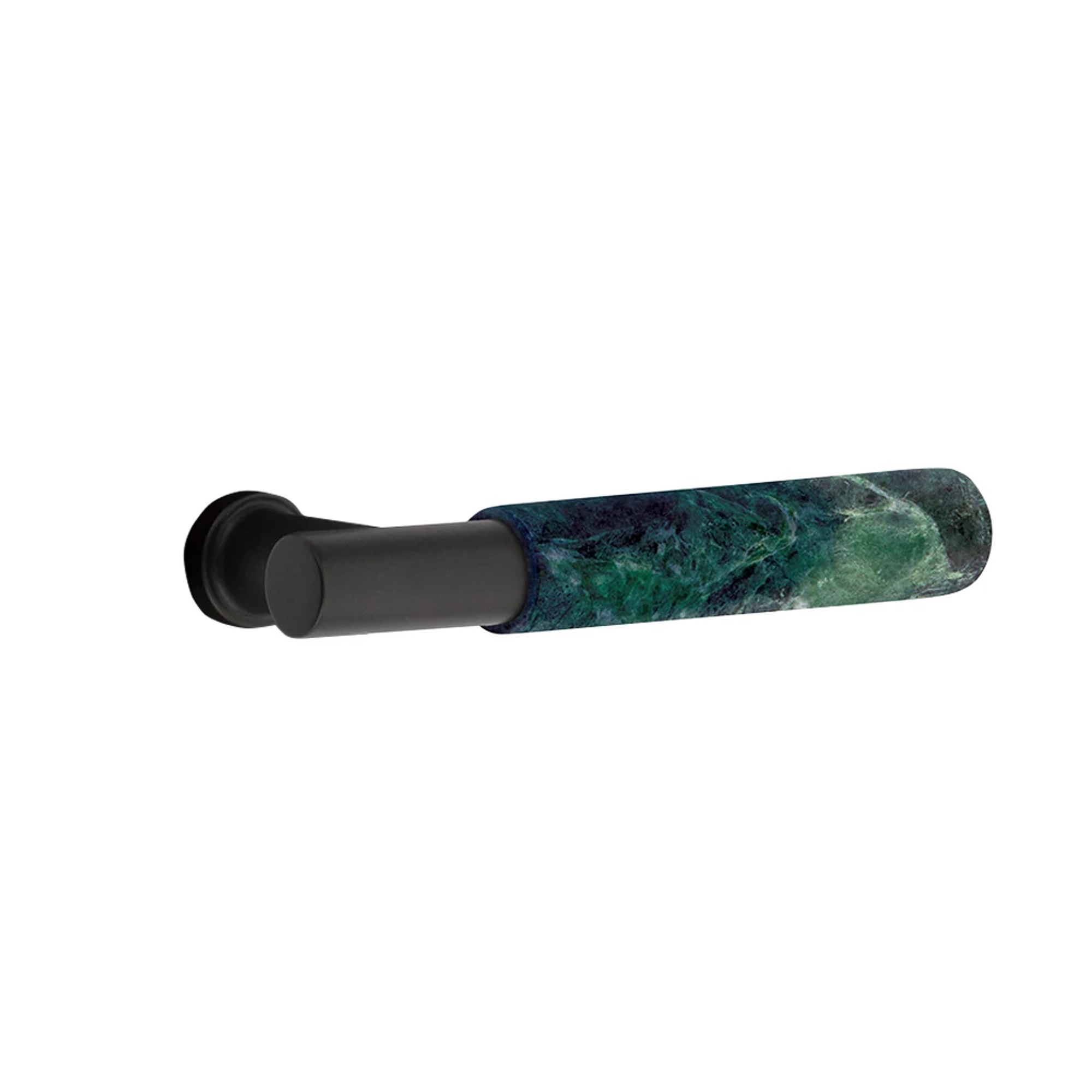 T-Bar Green Marble Lever | Emtek