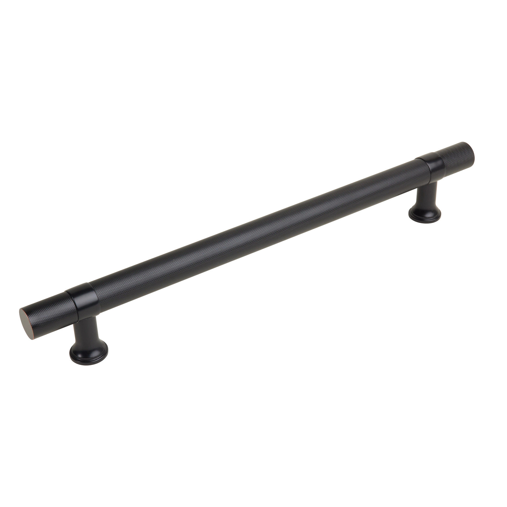 Select Transitional Bar Knurled Appliance Pull