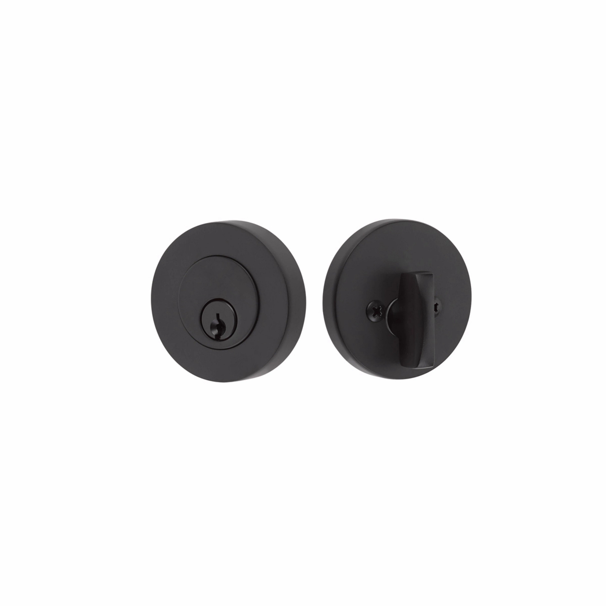 Modern Disc Keyed Deadbolt