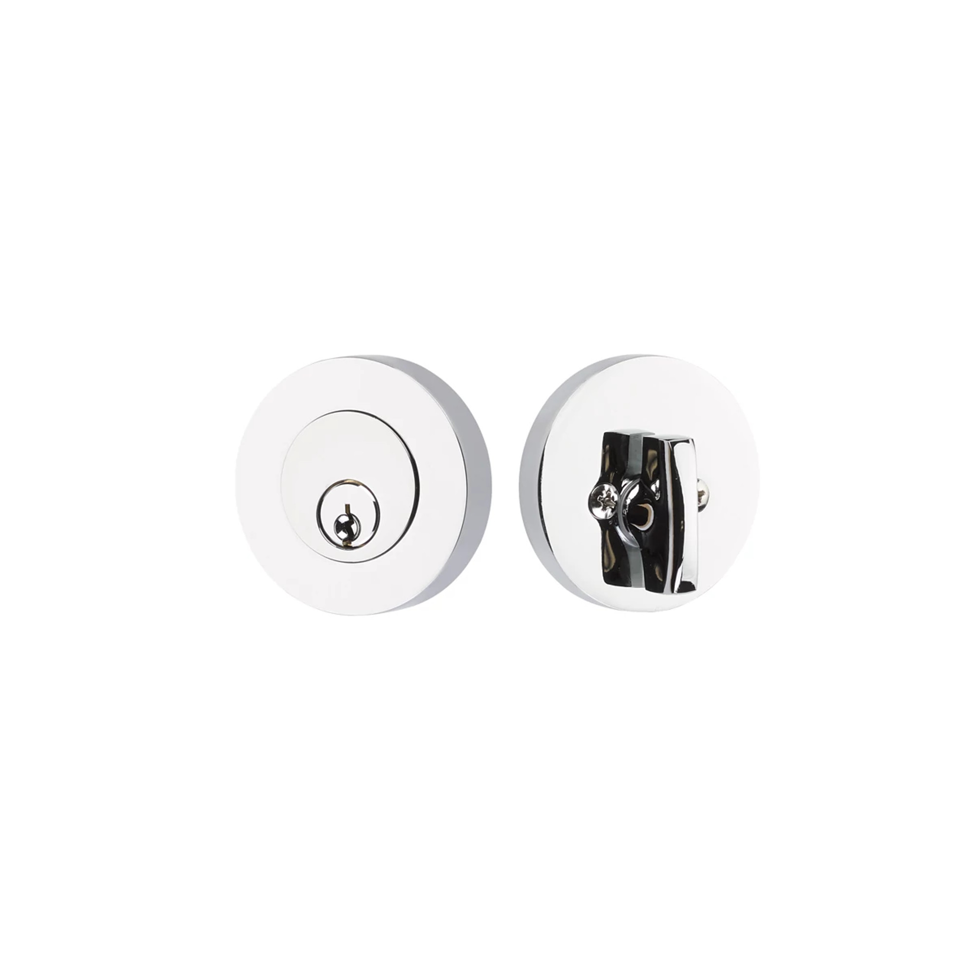 Modern Disc Keyed Deadbolt | Emtek