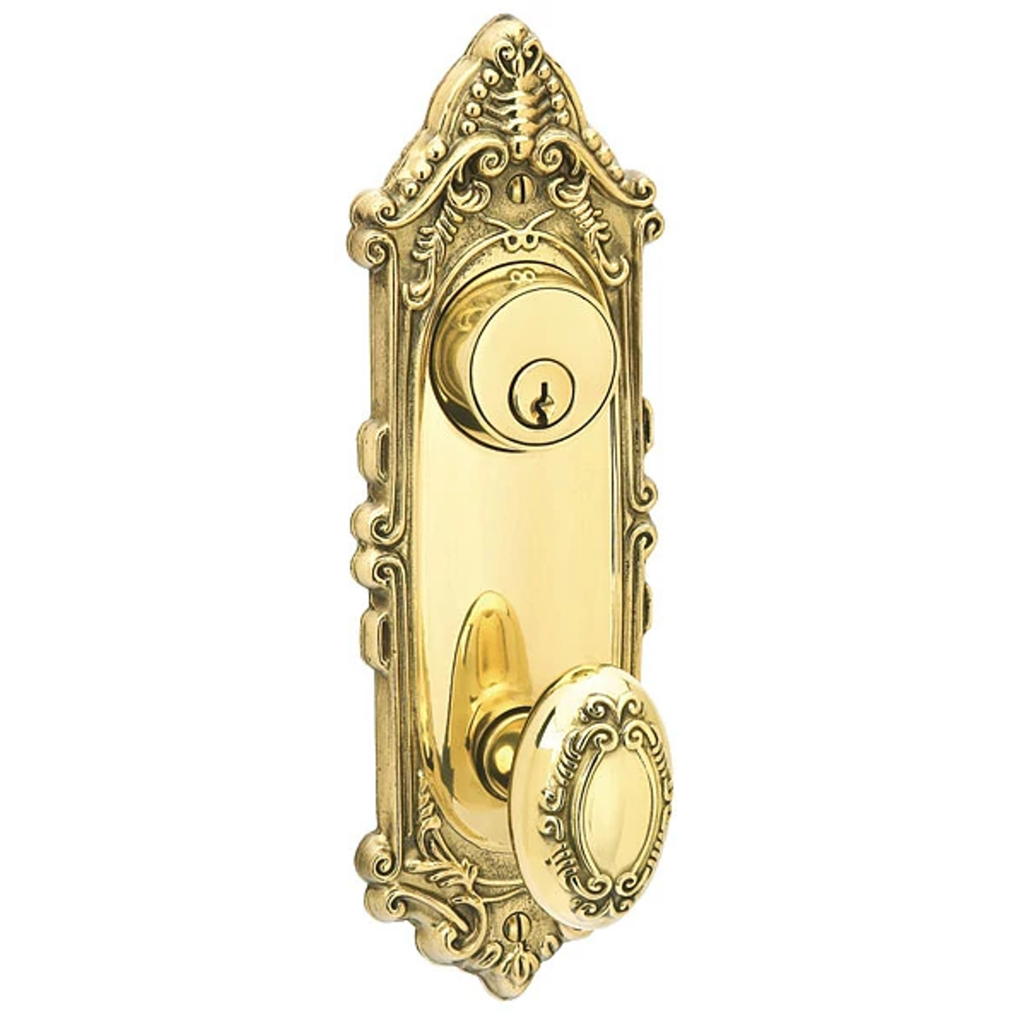 Victoria Keyed 3-5/8" C-to-C Sideplate Lock
