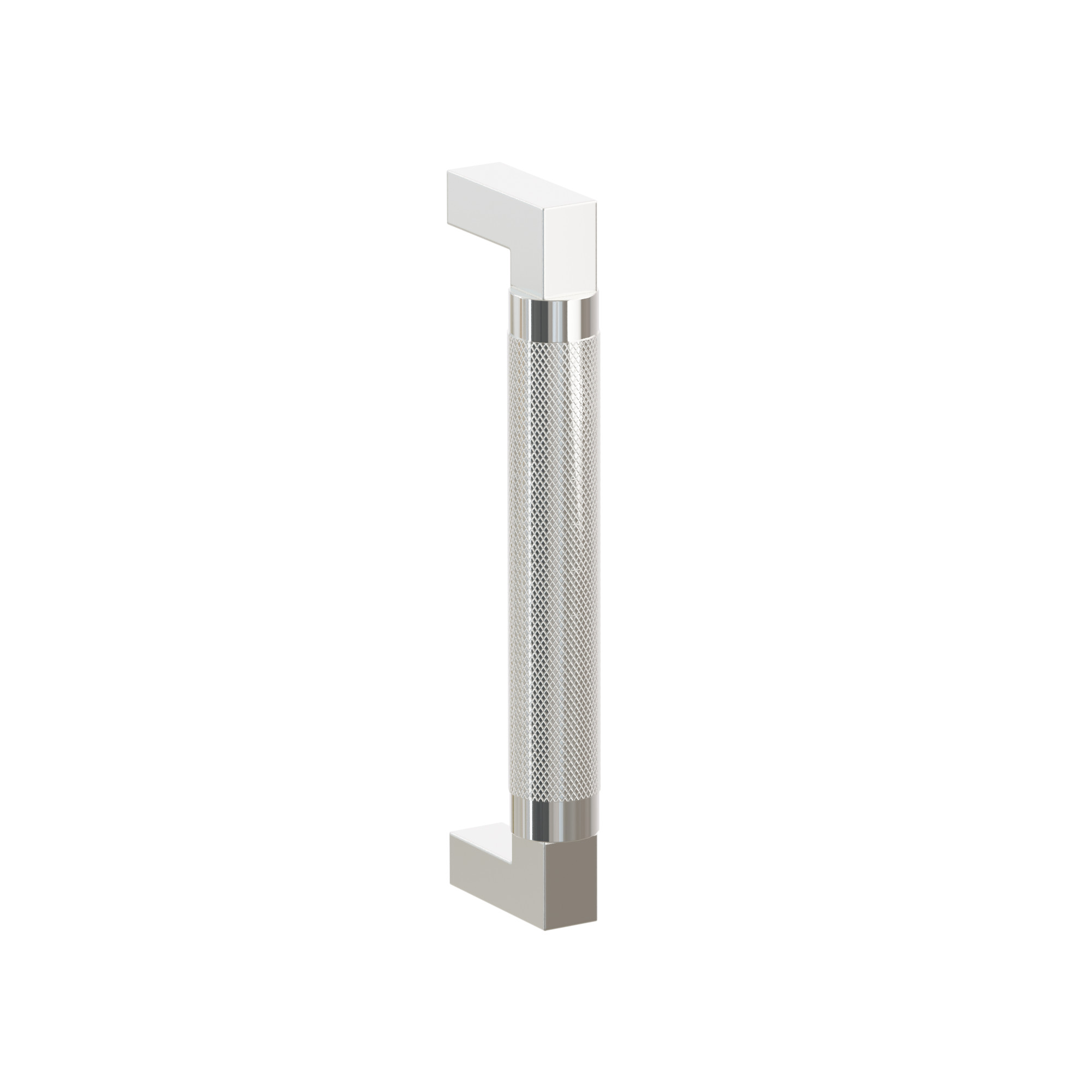 Select L-Square Stem Knurled Door Pull