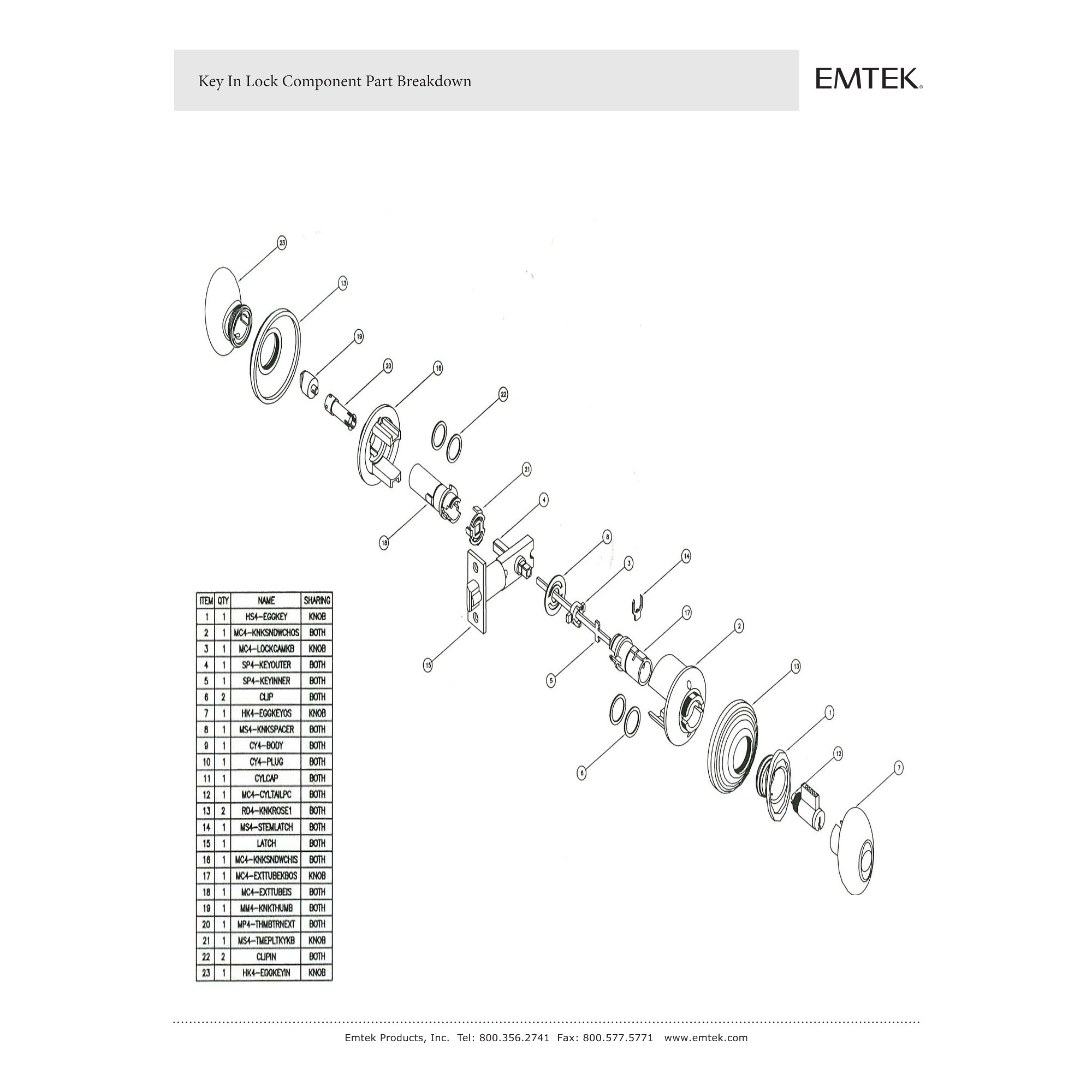 Select LSquare Hammered Key in Lever Emtek