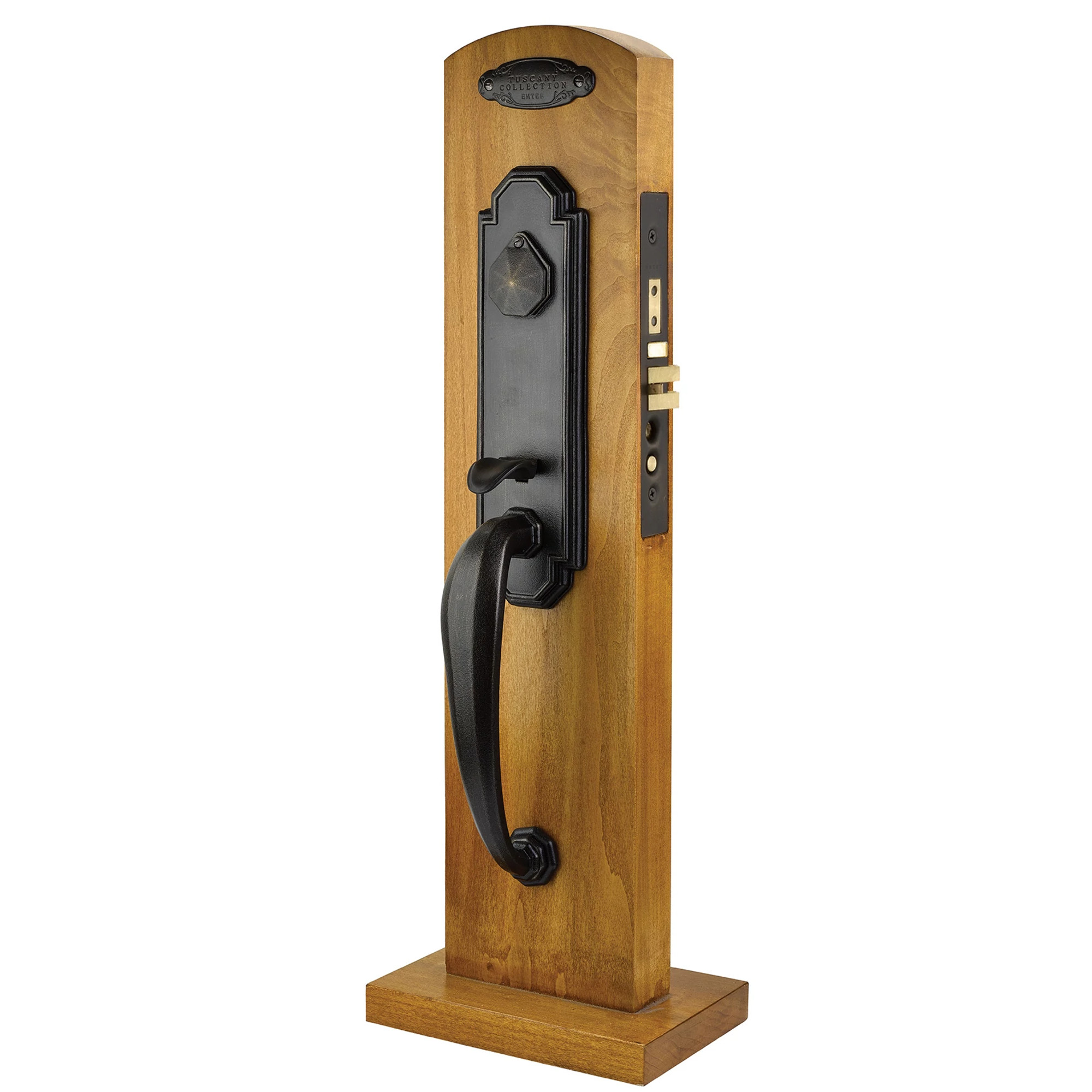 エルンスト・フックス Ernst Fuchs 守護天使 金メッキ鋳造彫刻 Da Vinci Mortise Lock | Emtek