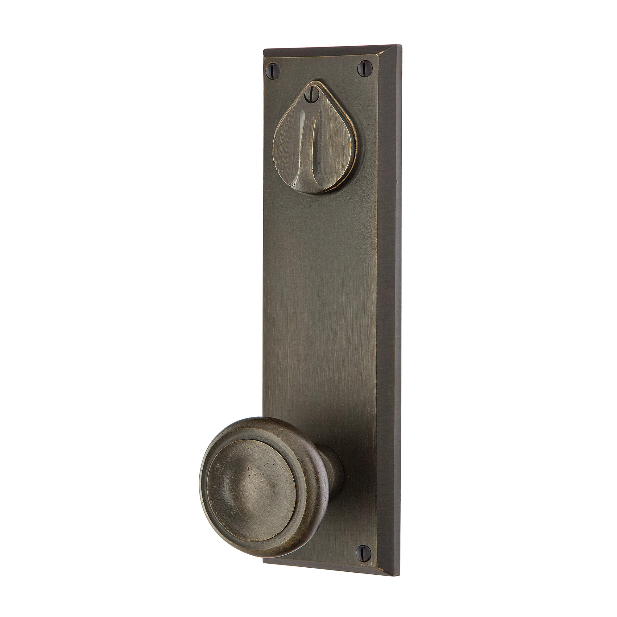 Sandcast Rectangular Keyed 5-1/2" C-to-C Sideplate Lock