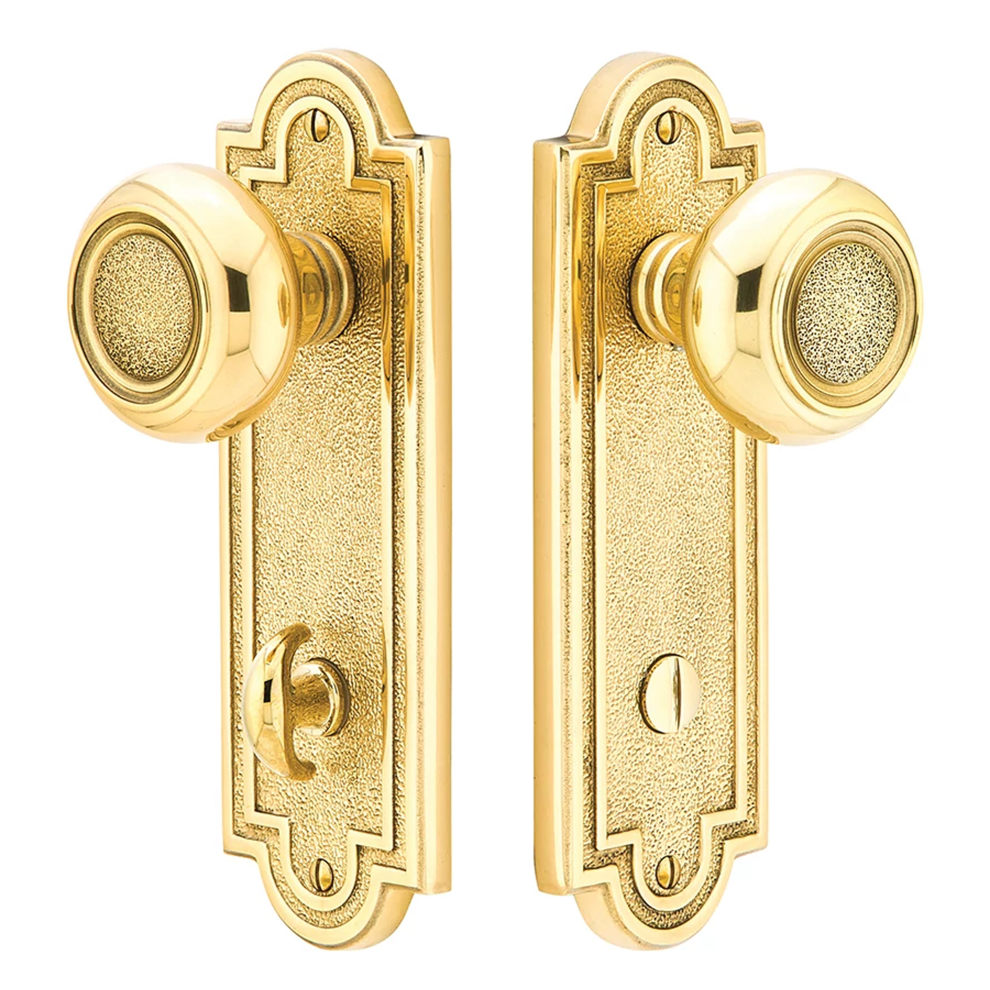 Belmont Thumbturn Privacy Non-keyed 3-3/8" C-to-C Sideplate Lock
