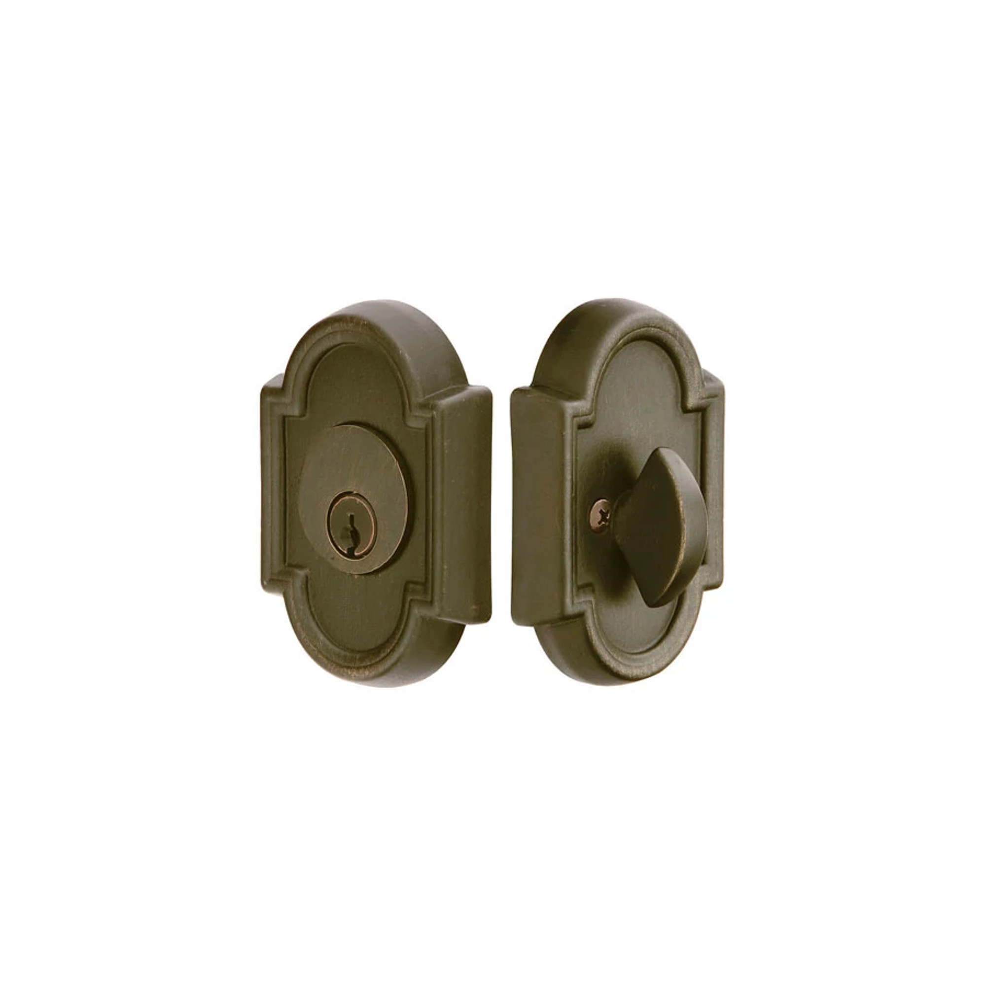#11 Tuscany Bronze Keyed Deadbolt