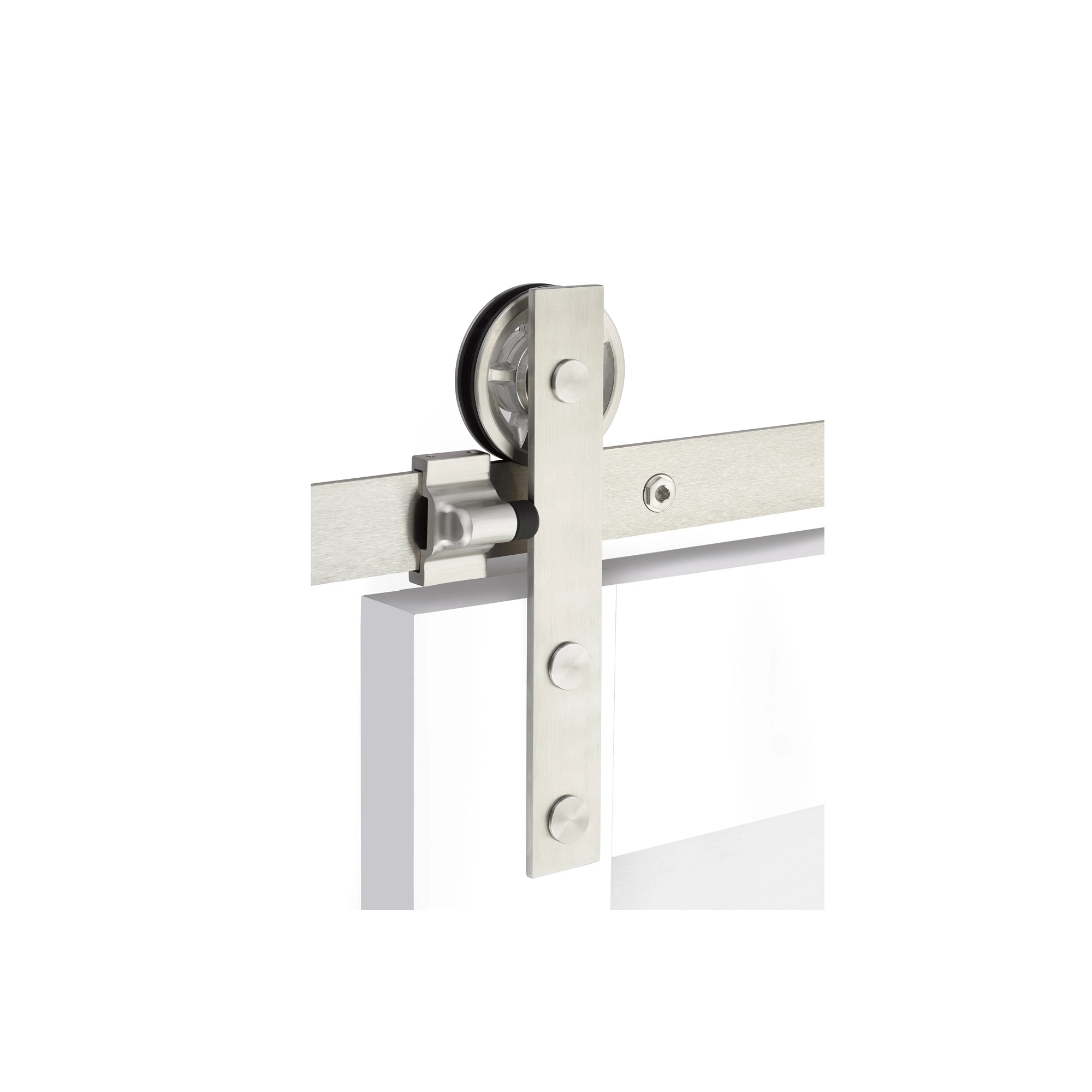 Stainless Steel Modern Rectangular Face Mount Hanger