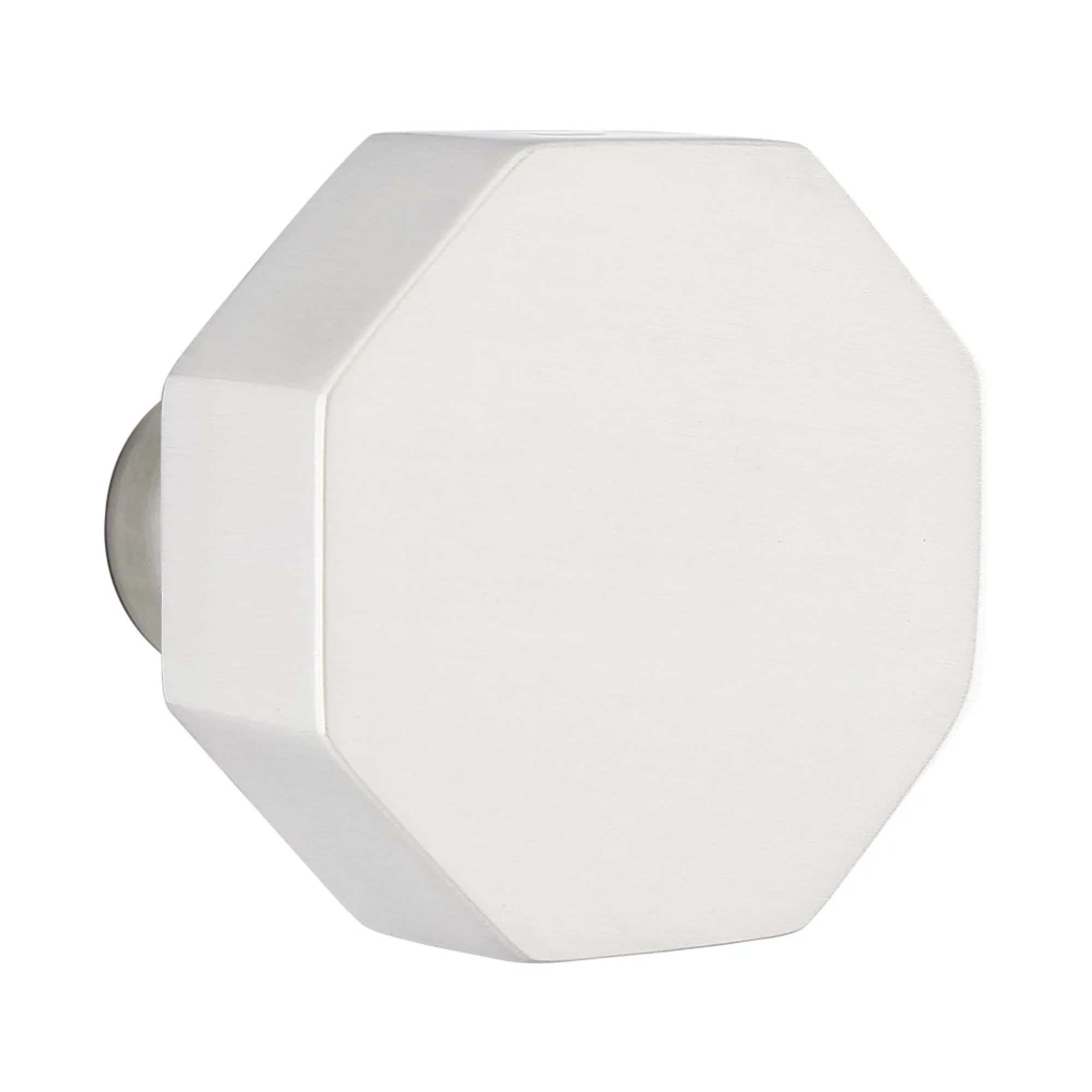 Octagon Stainless Steel Knob