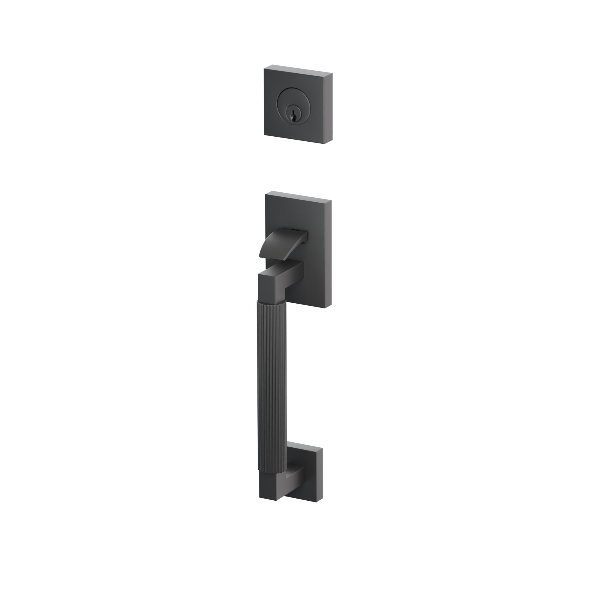 SELECT L-Square Stem, Straight Knurled Grip Sectional Tubular