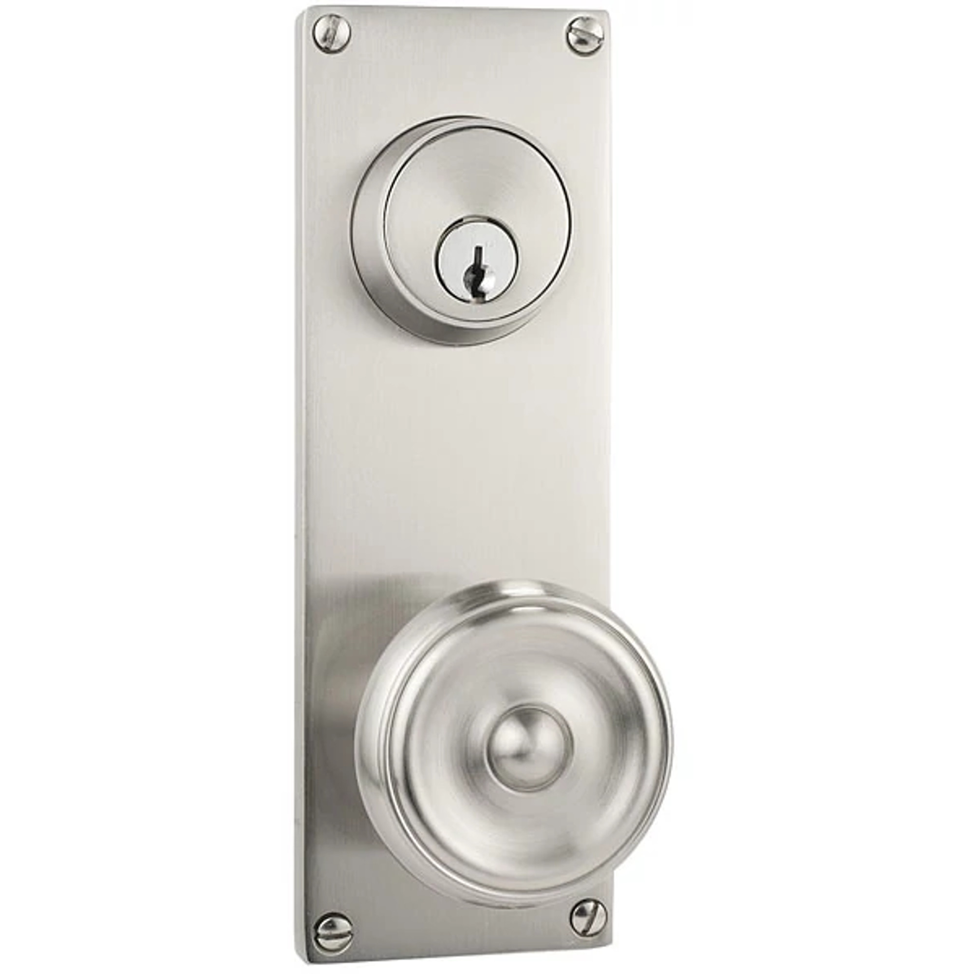 Modern Keyed 3-5/8" C-to-C Sideplate Lock