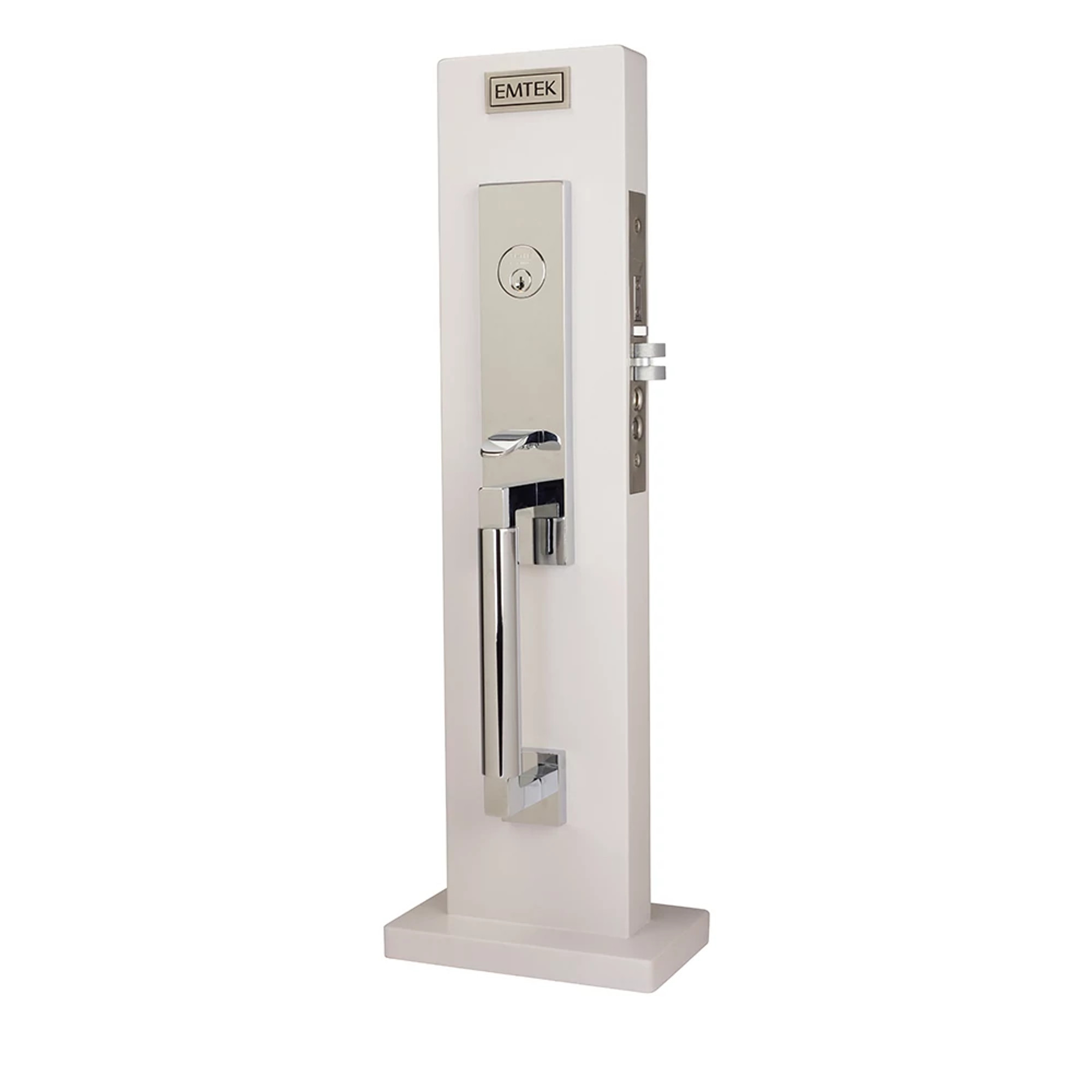 Hercules Smooth Monolithic Mortise Entry Set