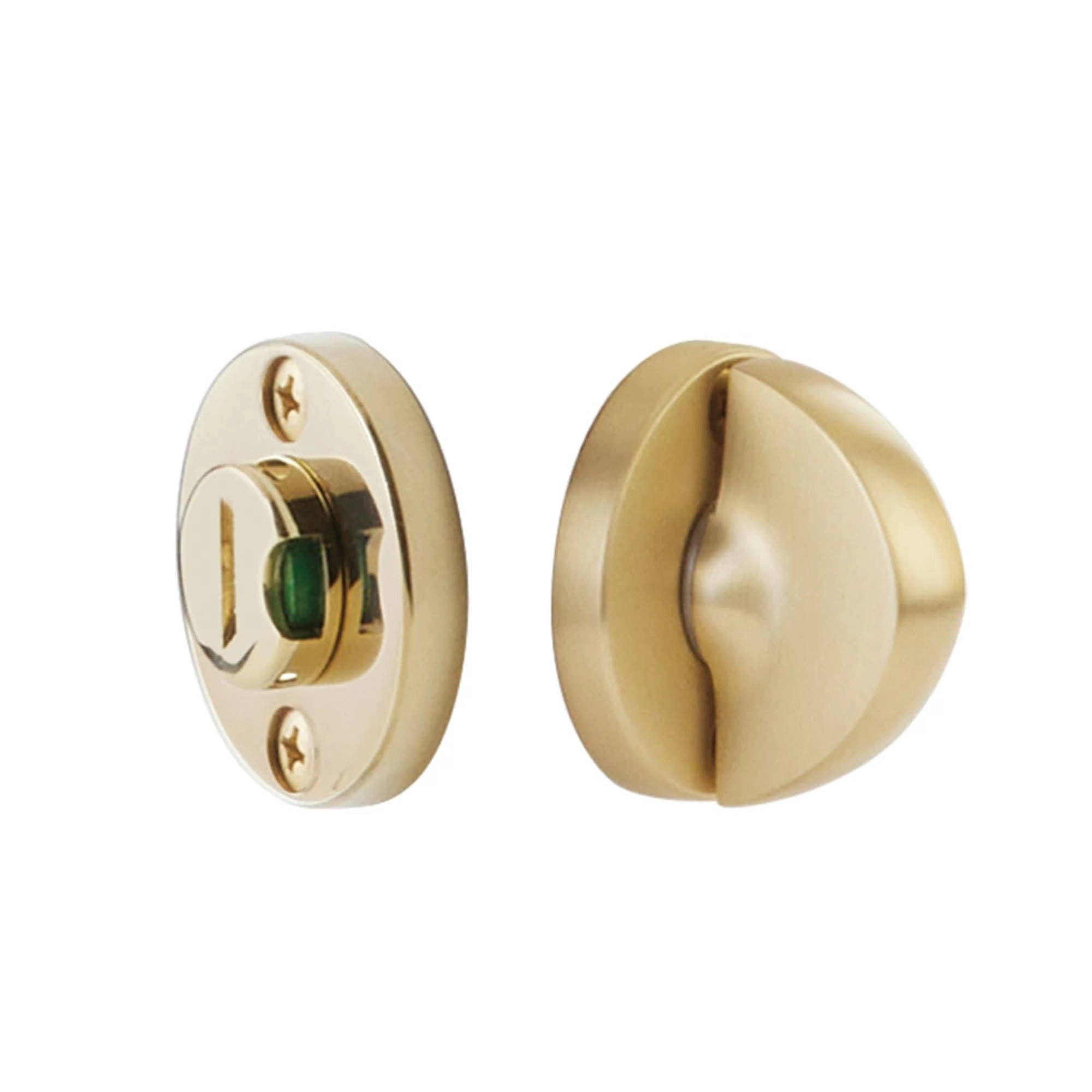 Disk Double Rosette Privacy Bolt with Indicator