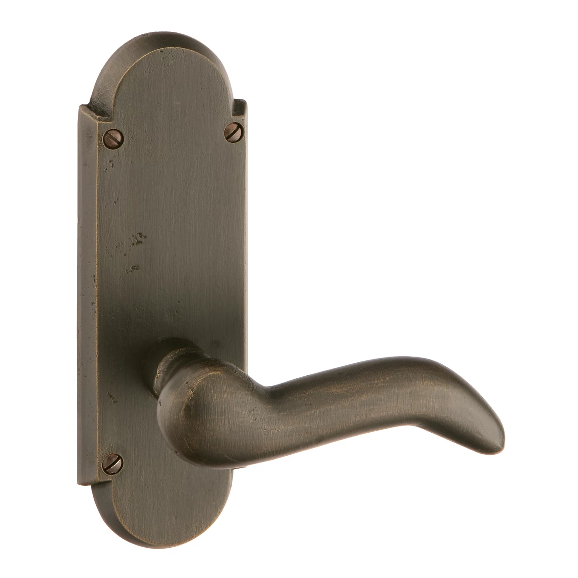 Sandcast Bronze #5 Non-keyed 7-1/4" Overall Sideplate Lock