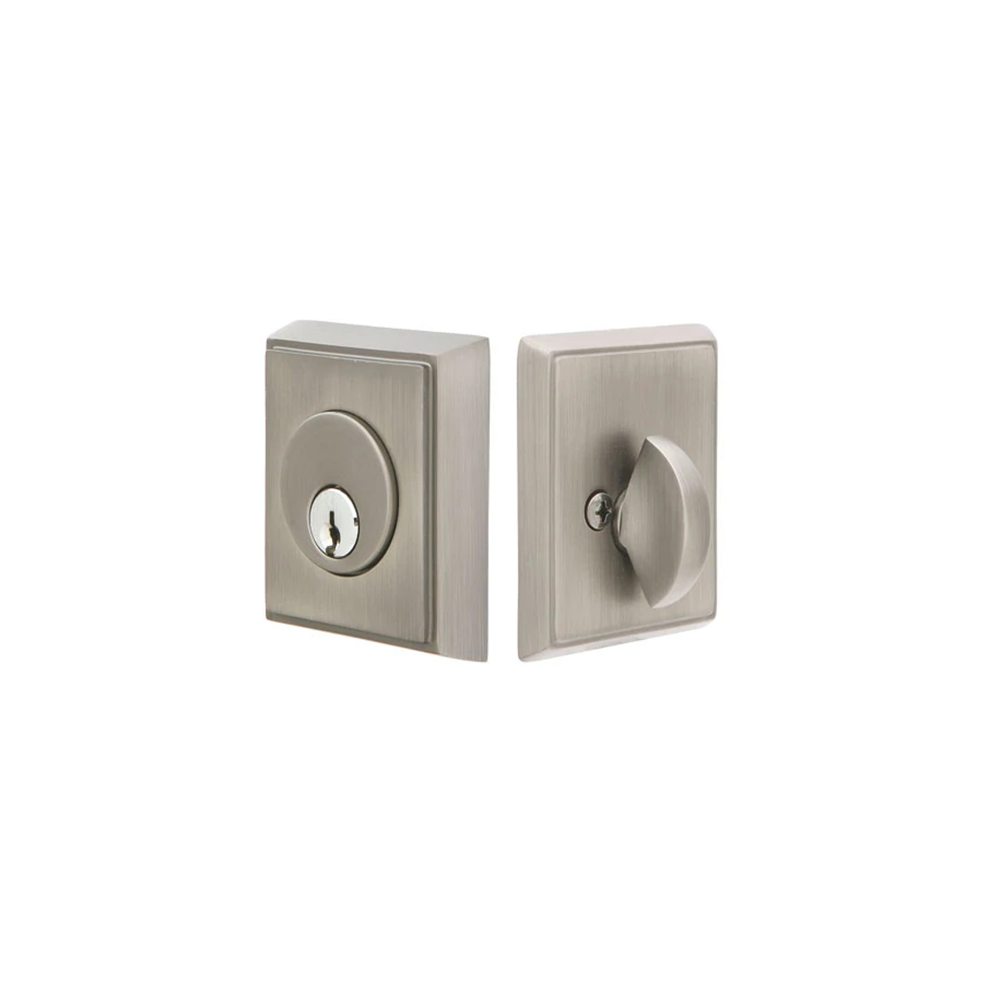 Rectangular Keyed Deadbolt